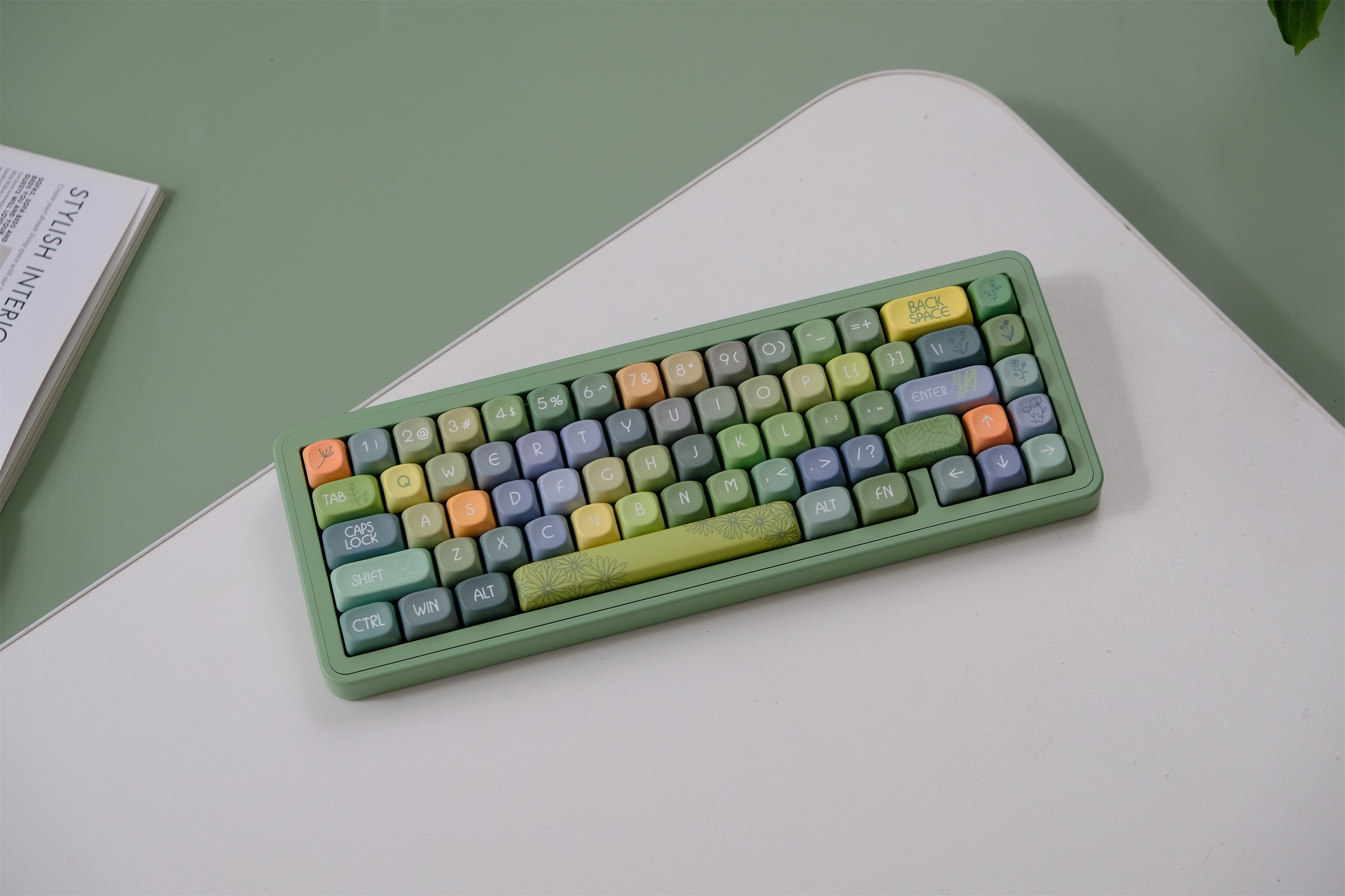 Pinellia Shade Keycaps