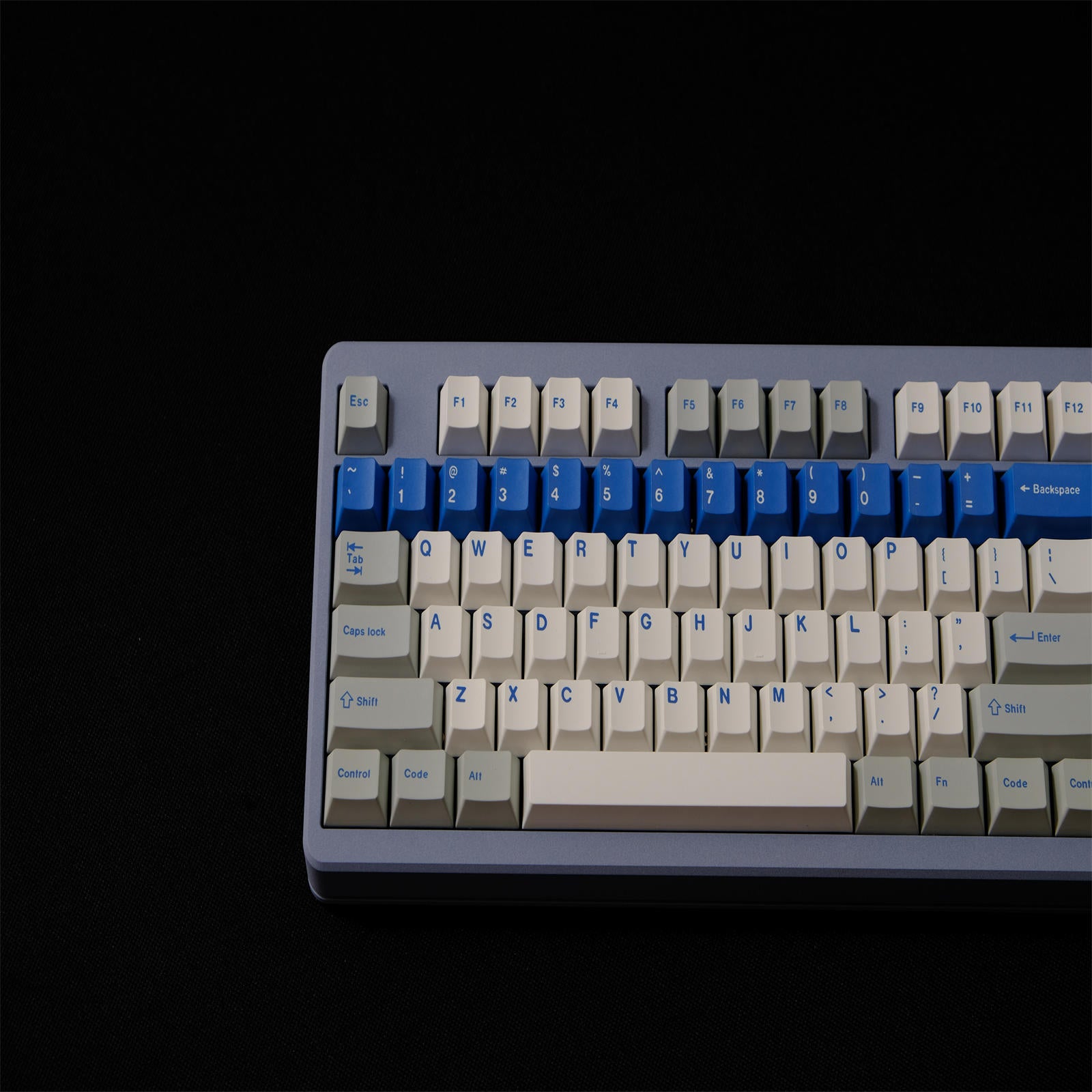 Blue Alert keycaps