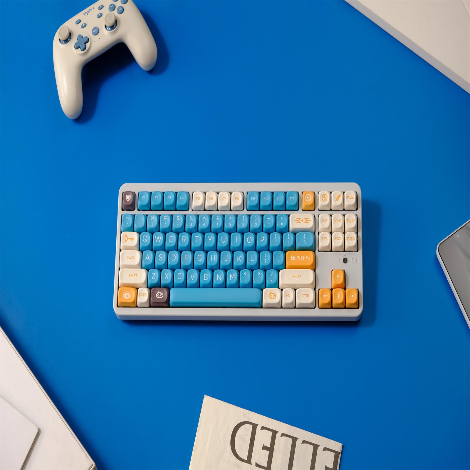 Adventurer keycaps 126 Keys PBT Material MOA Profile DYE-SUB Customized ...