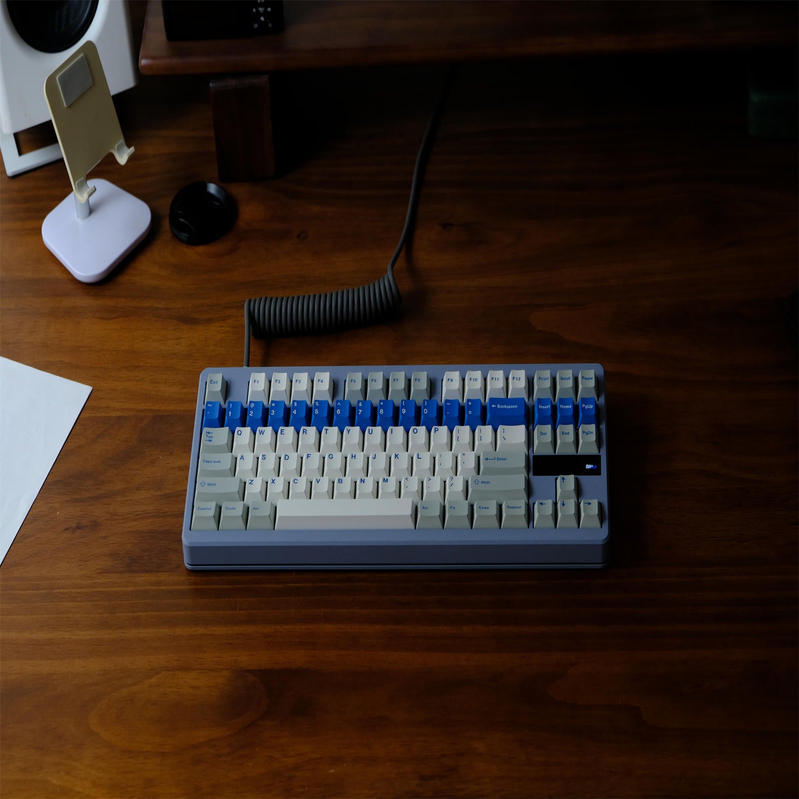 Blue Alert keycaps