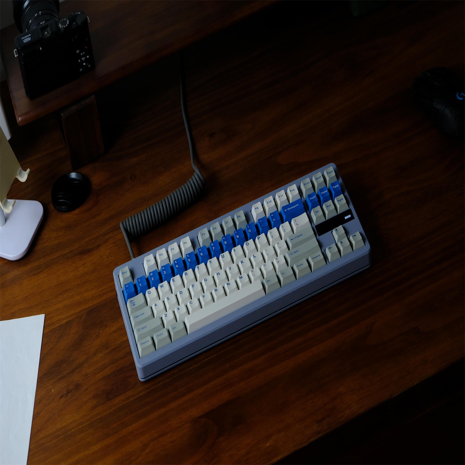 Blue Alert keycaps