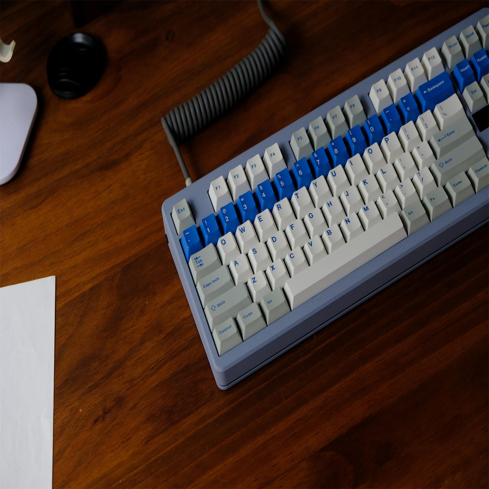 Blue Alert keycaps