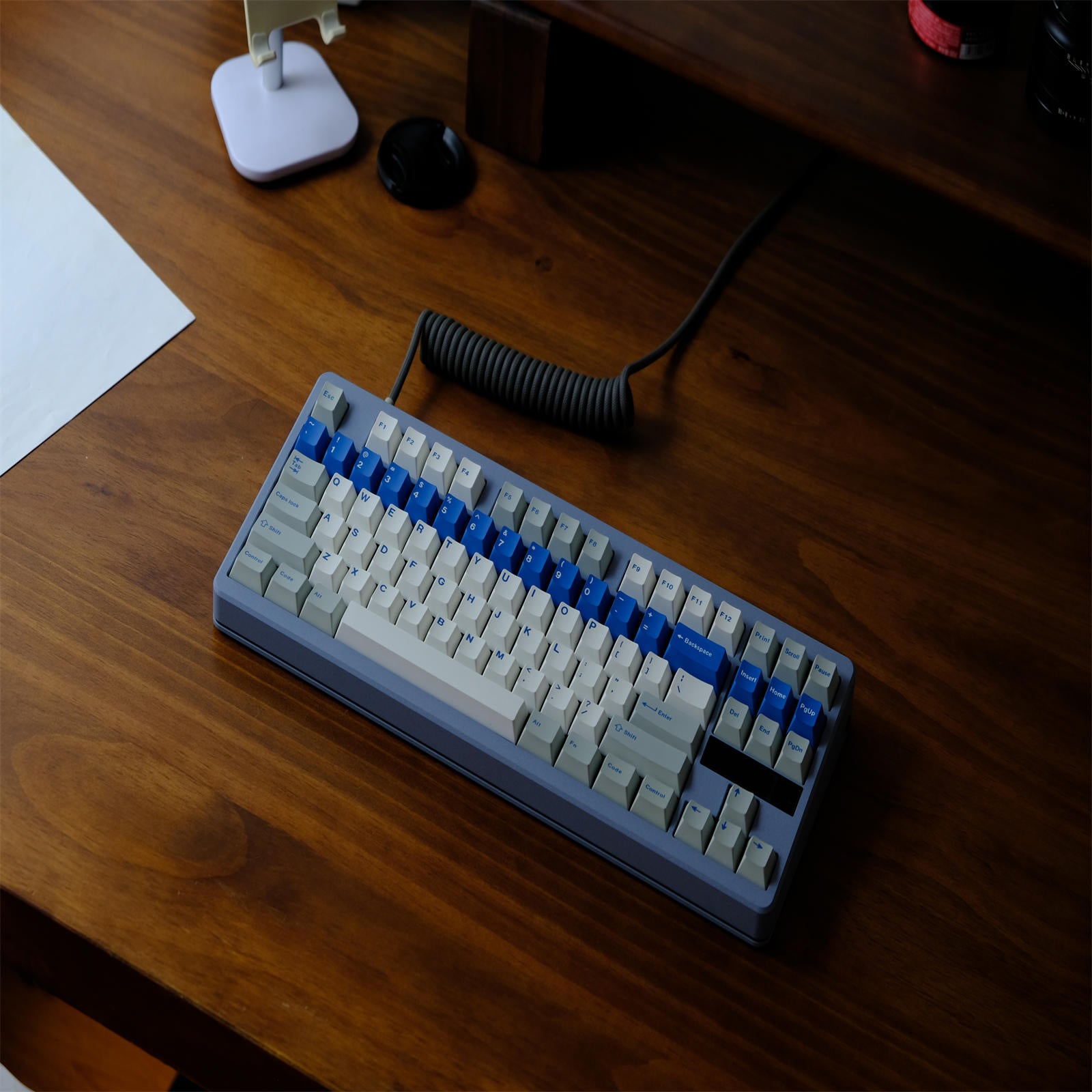 Blue Alert keycaps