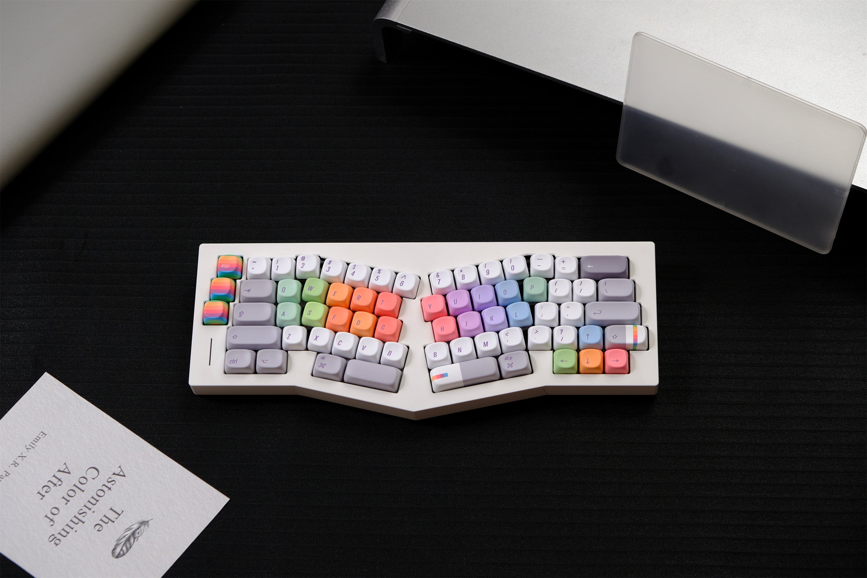 Rainbow Programmer Keycaps