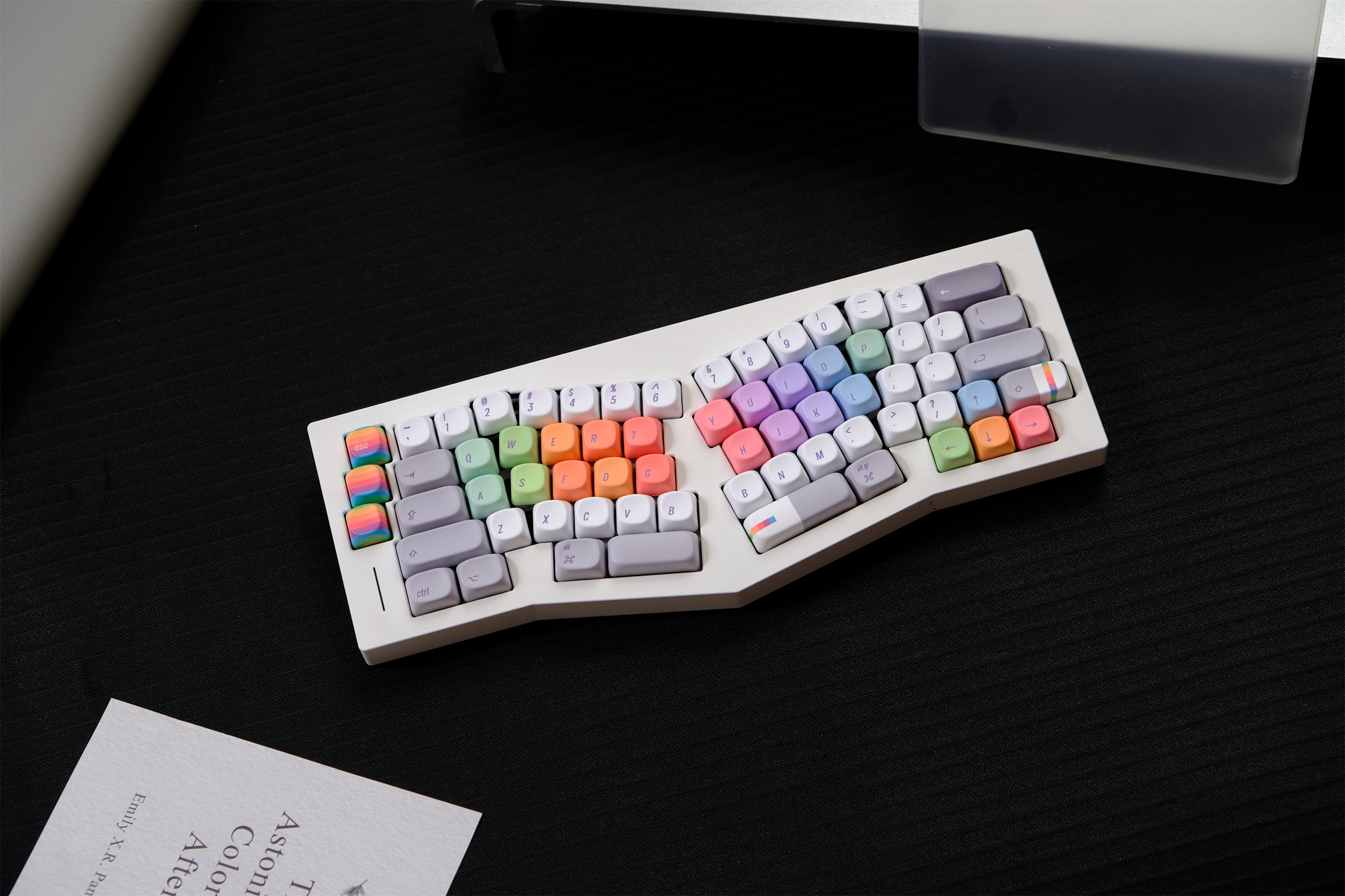 Rainbow Programmer Keycaps