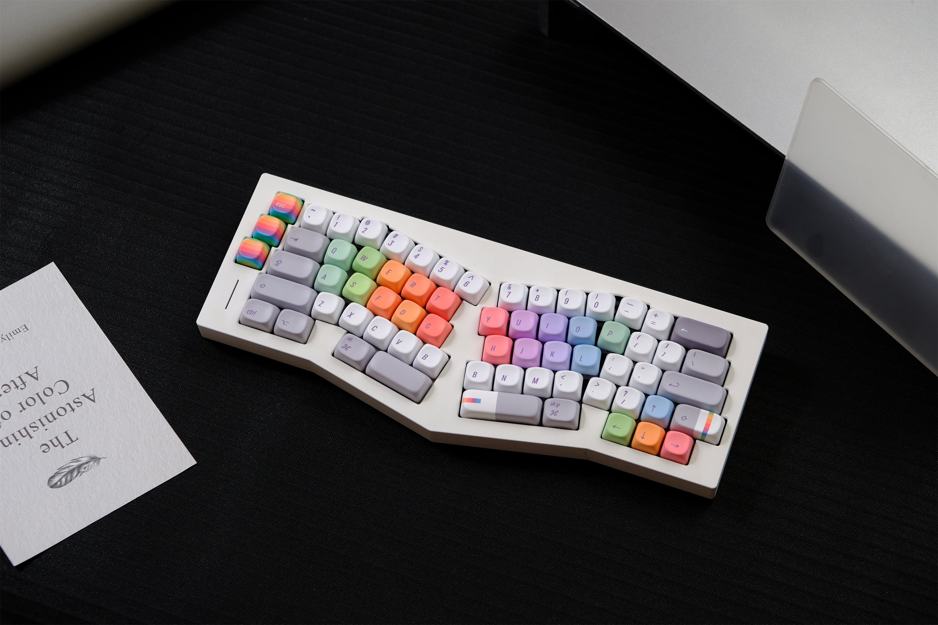 Rainbow Programmer Keycaps