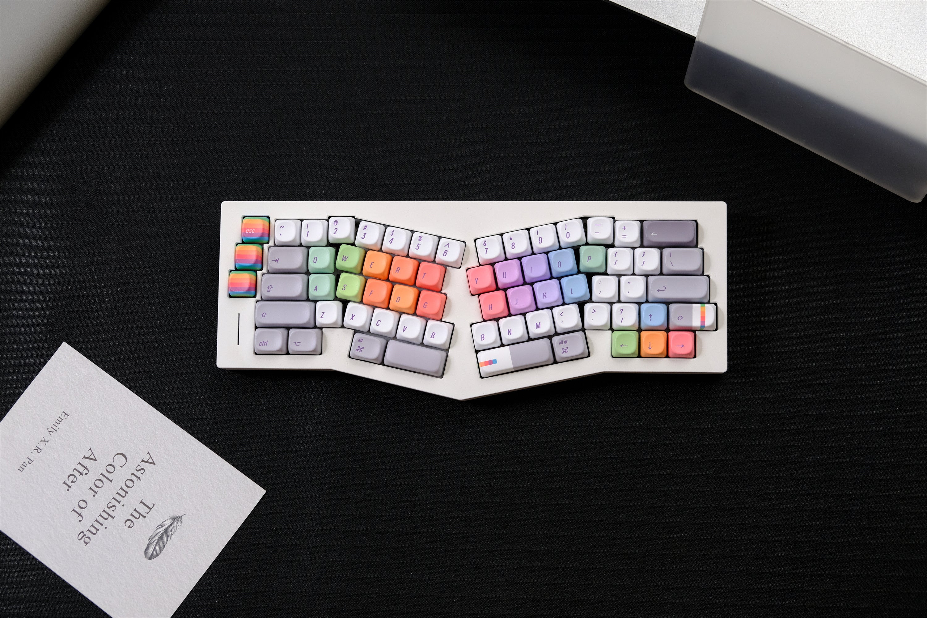 Rainbow Programmer Keycaps