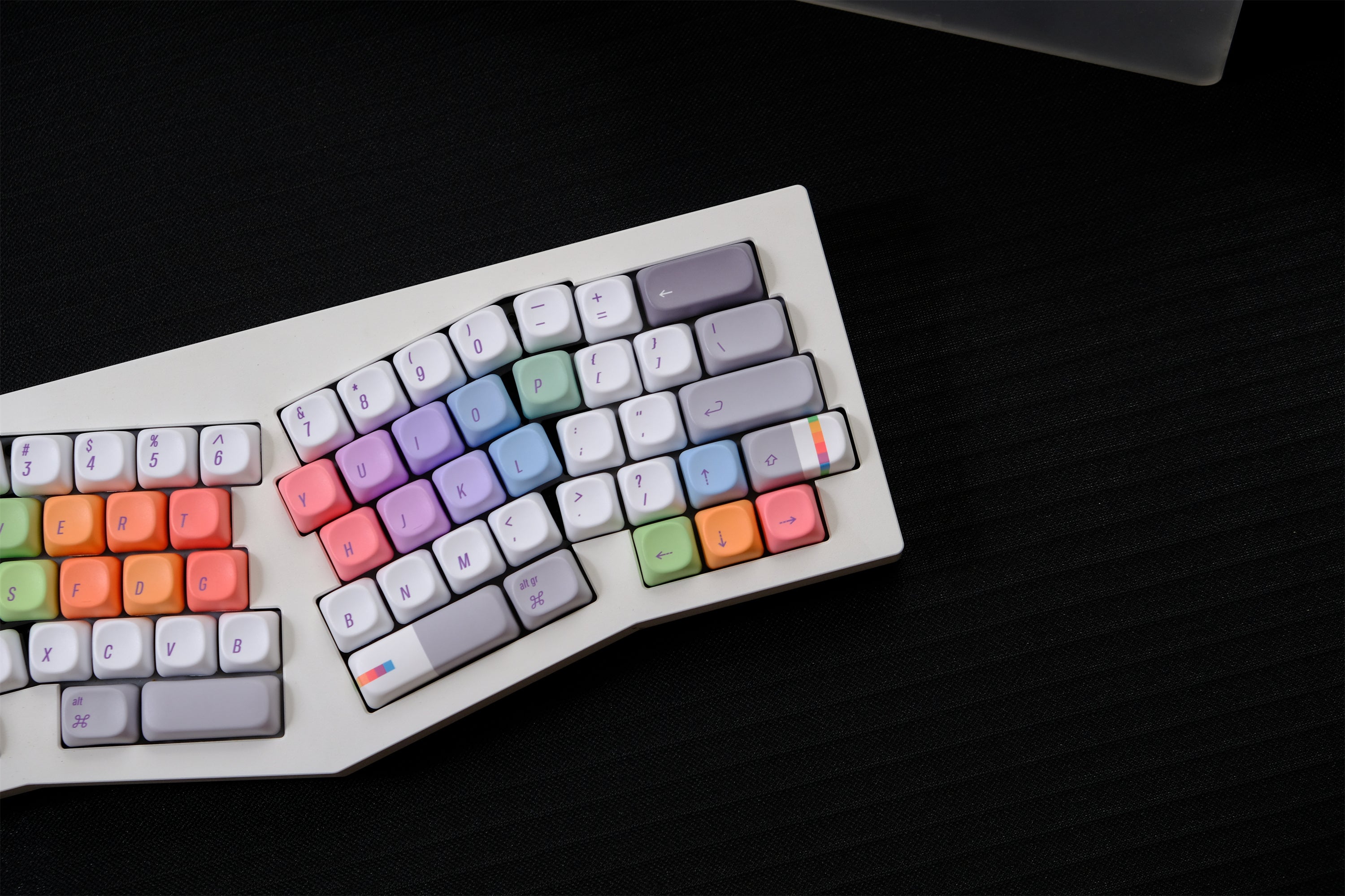 Rainbow Programmer Keycaps