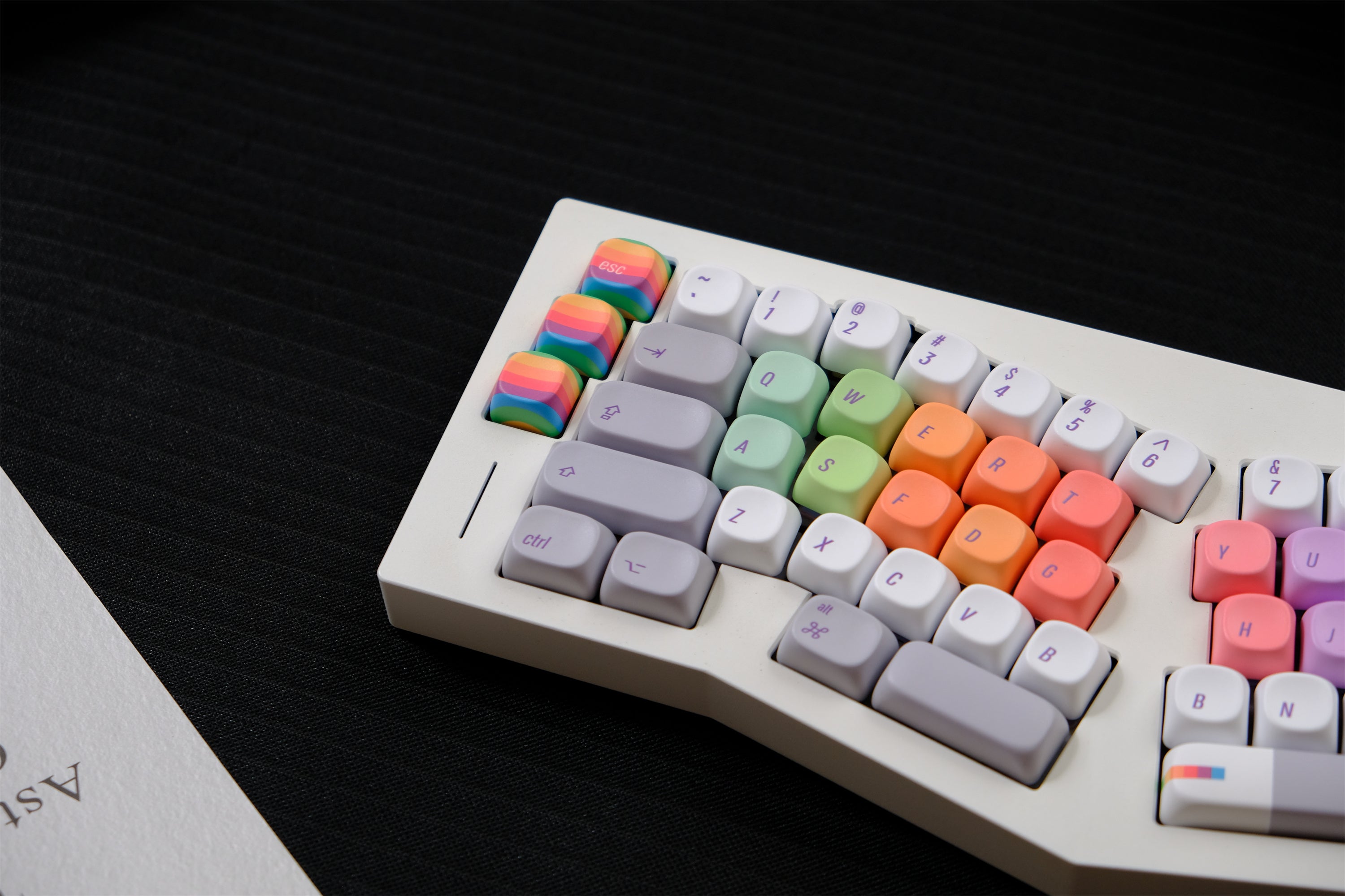 Rainbow Programmer Keycaps