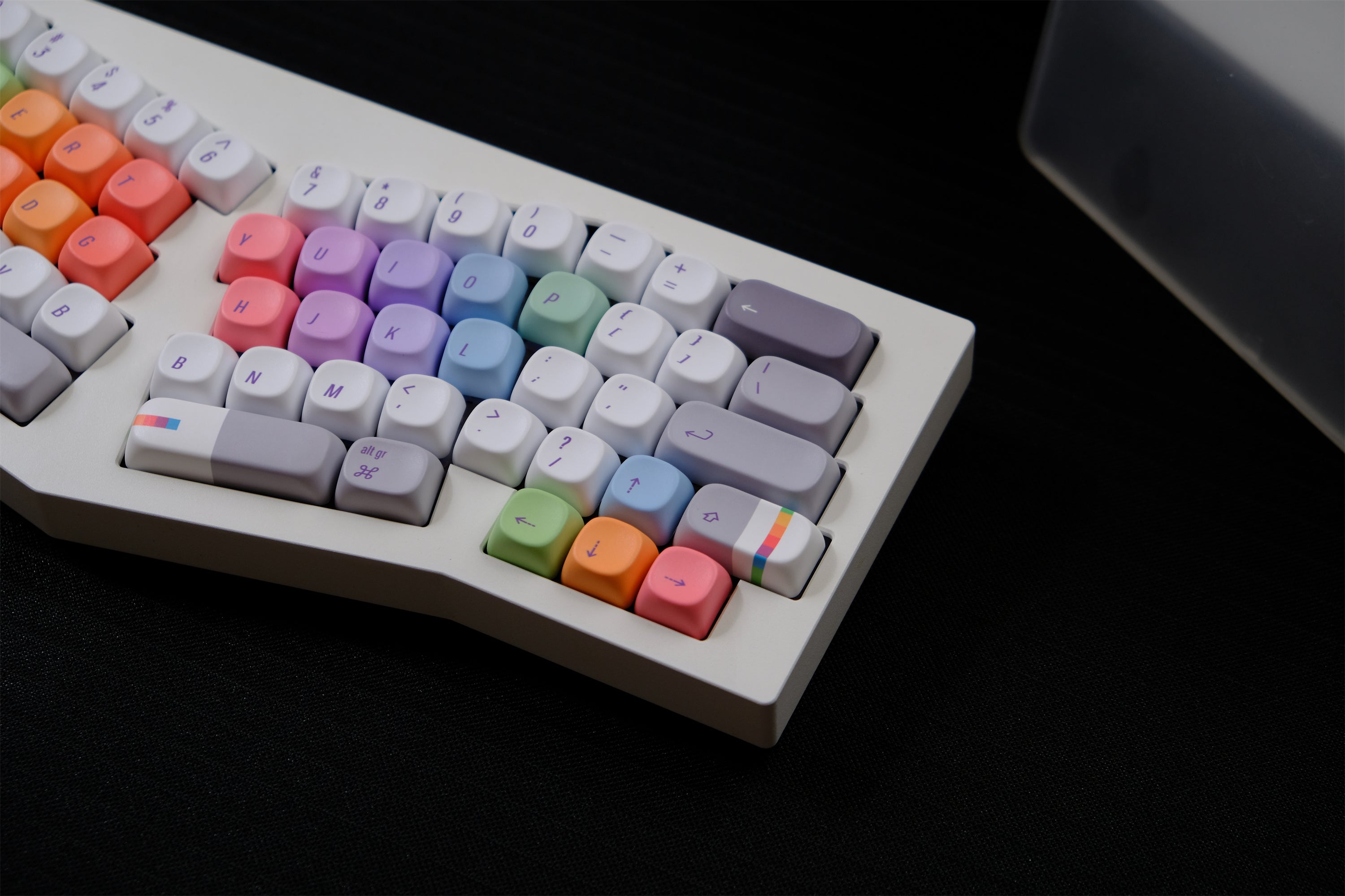 Rainbow Programmer Keycaps