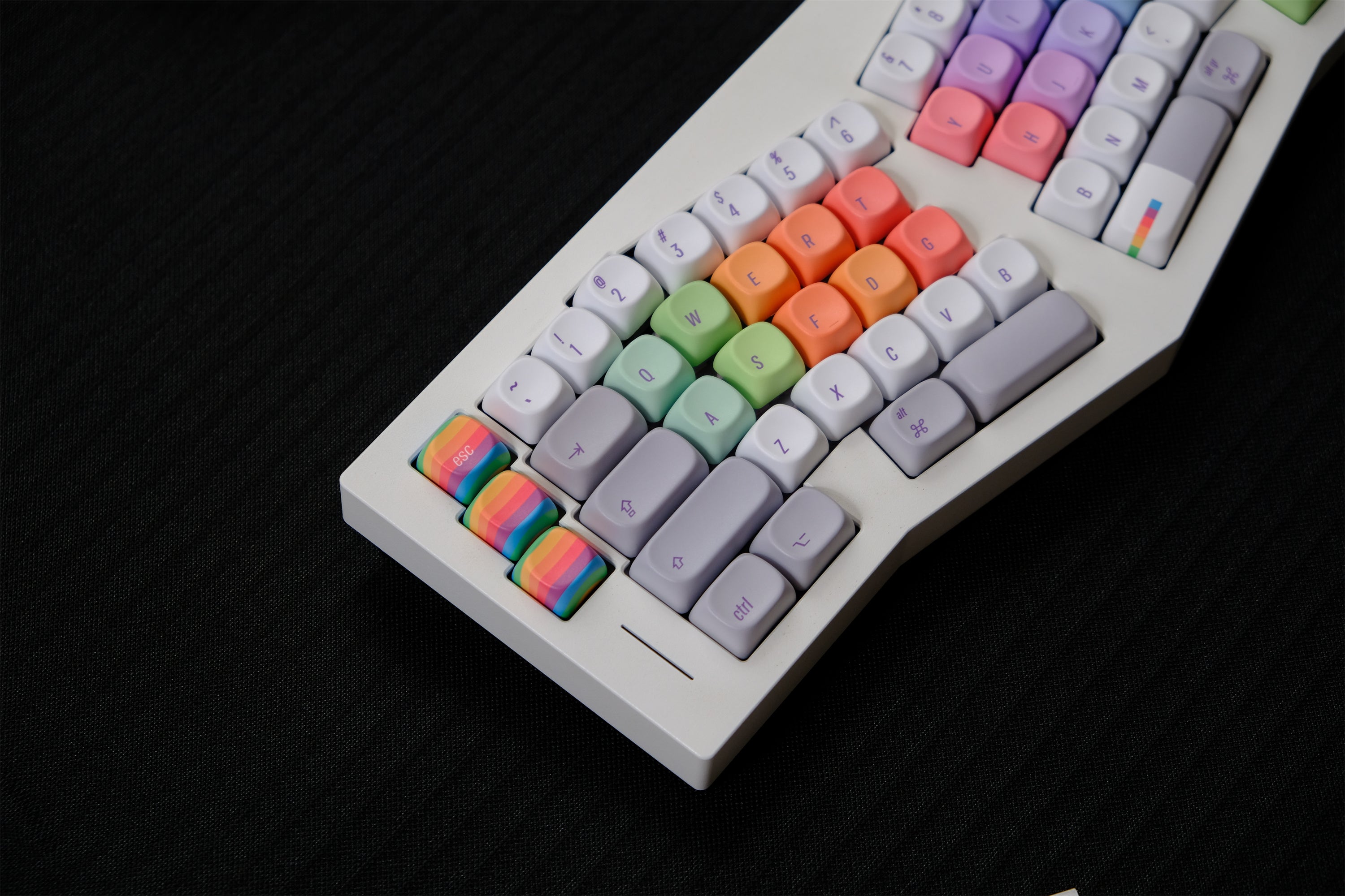 Rainbow Programmer Keycaps