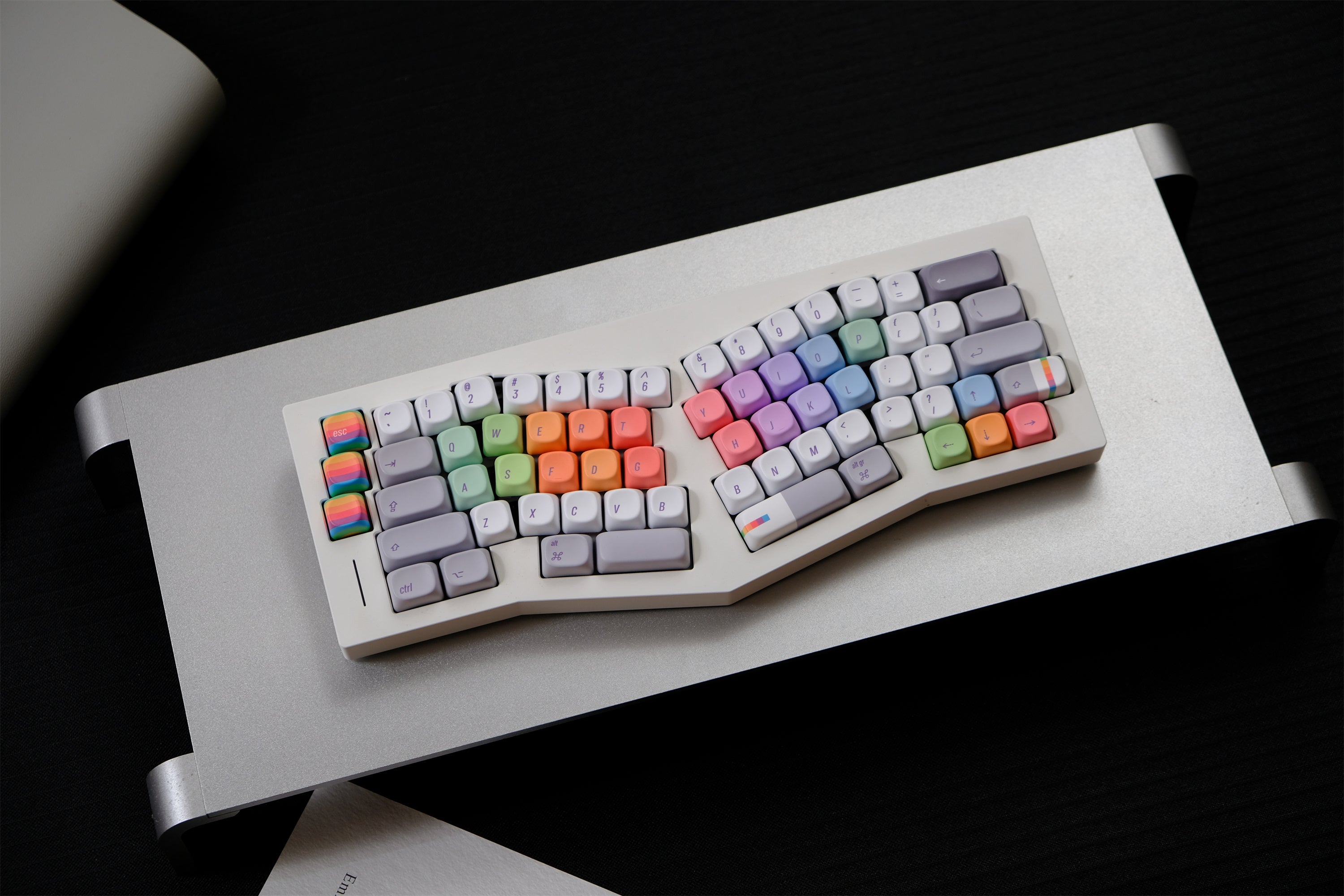 Rainbow Programmer Keycaps