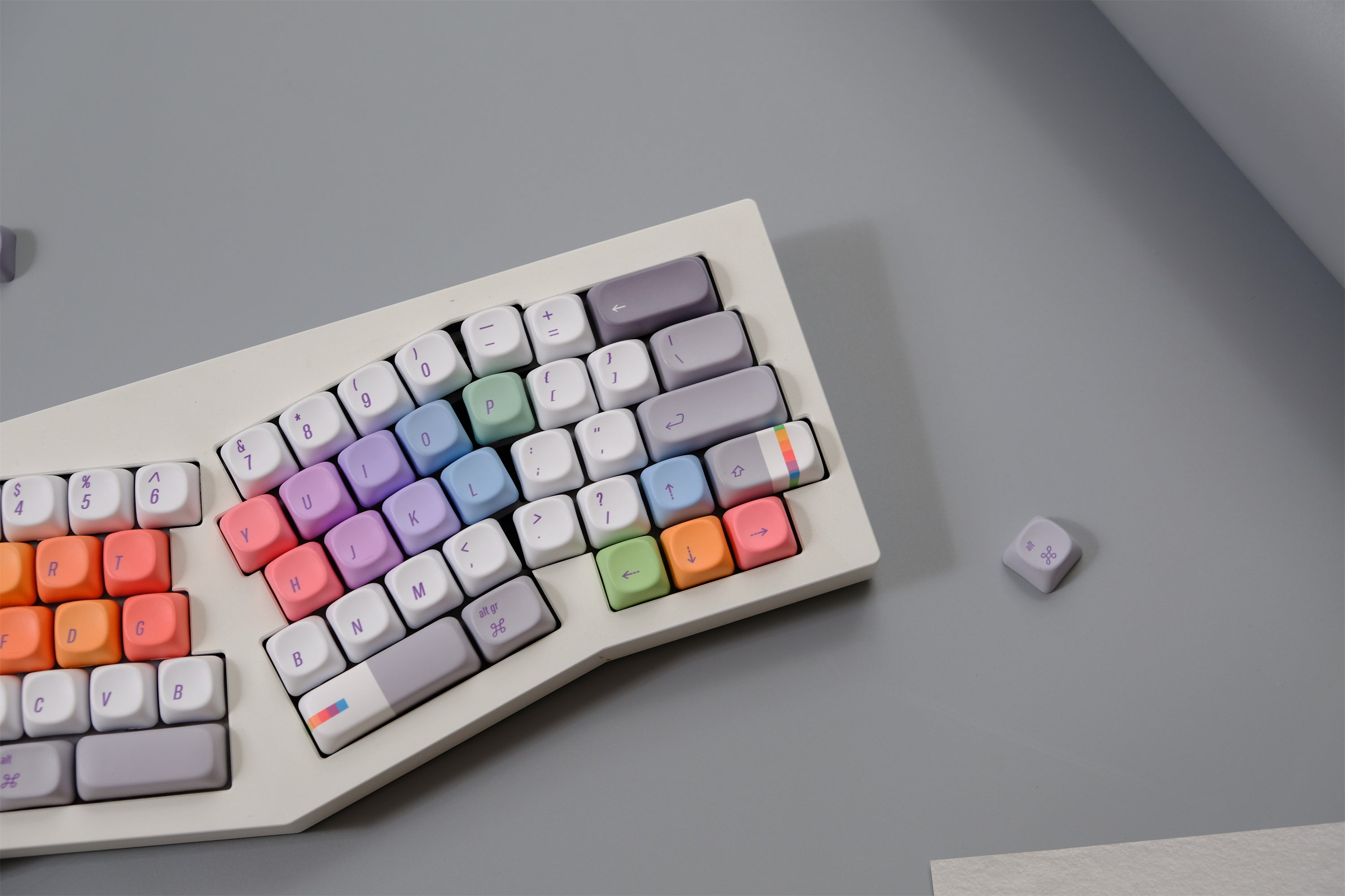 Rainbow Programmer Keycaps