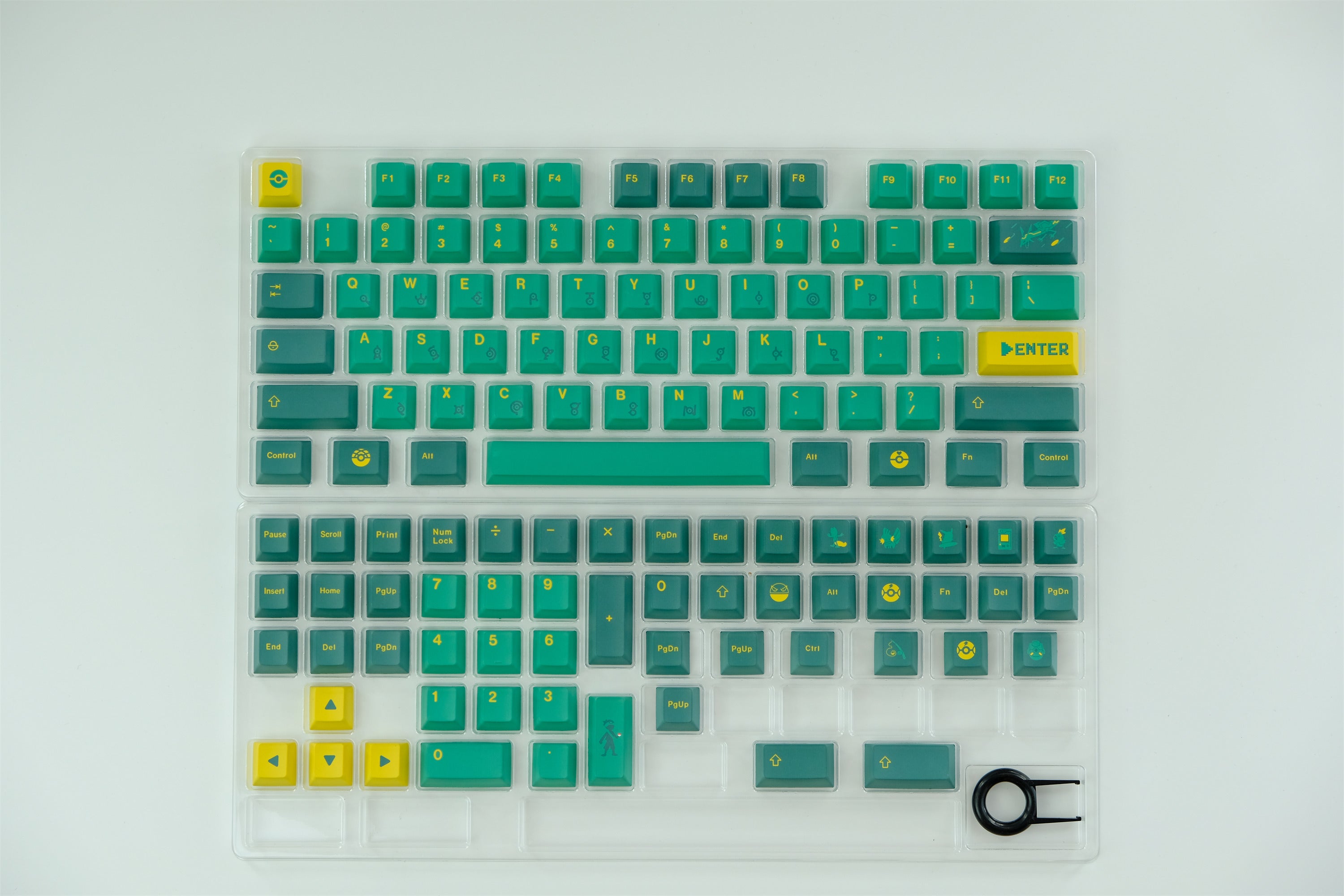 Emerald Keycaps