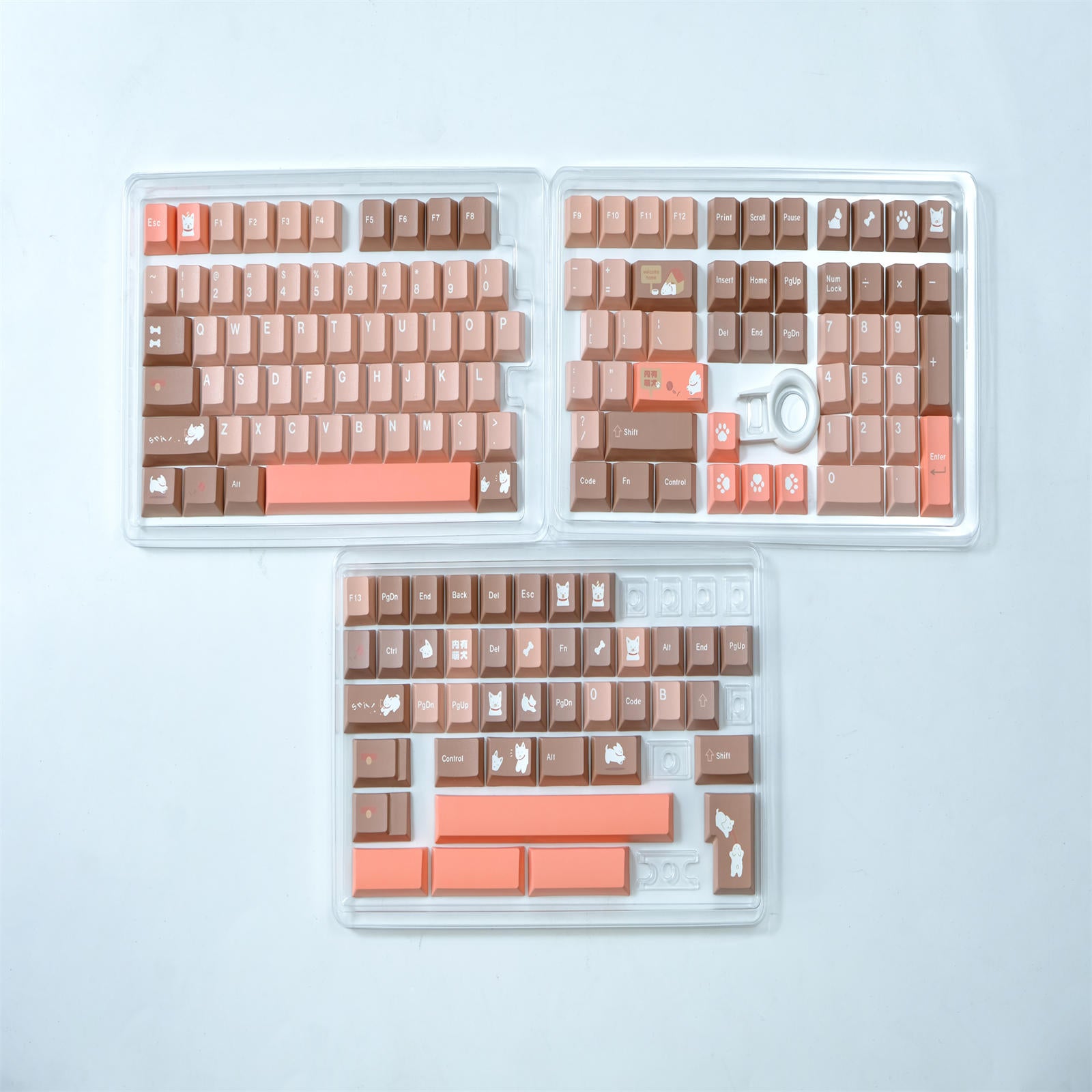 Cute Dog cherry keycaps