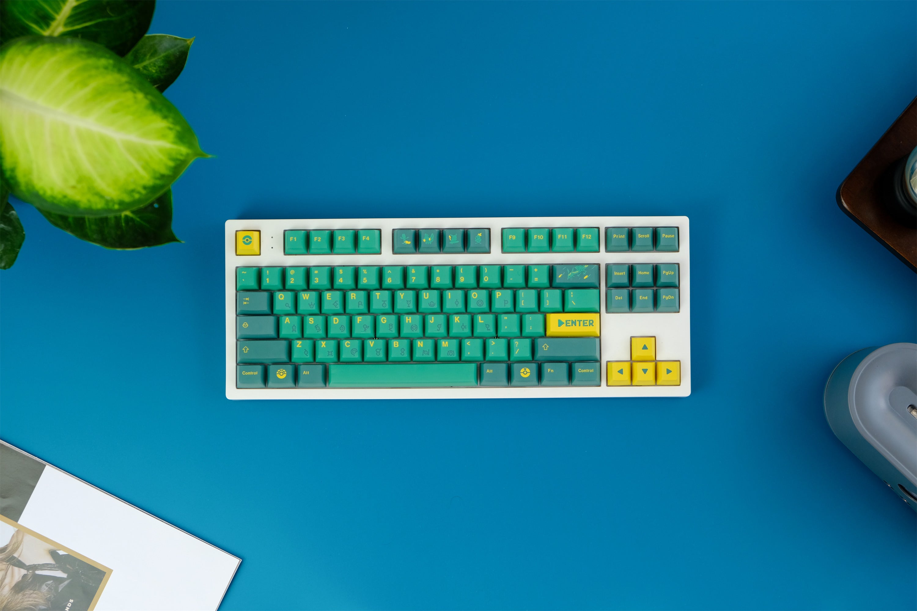 Emerald Keycaps