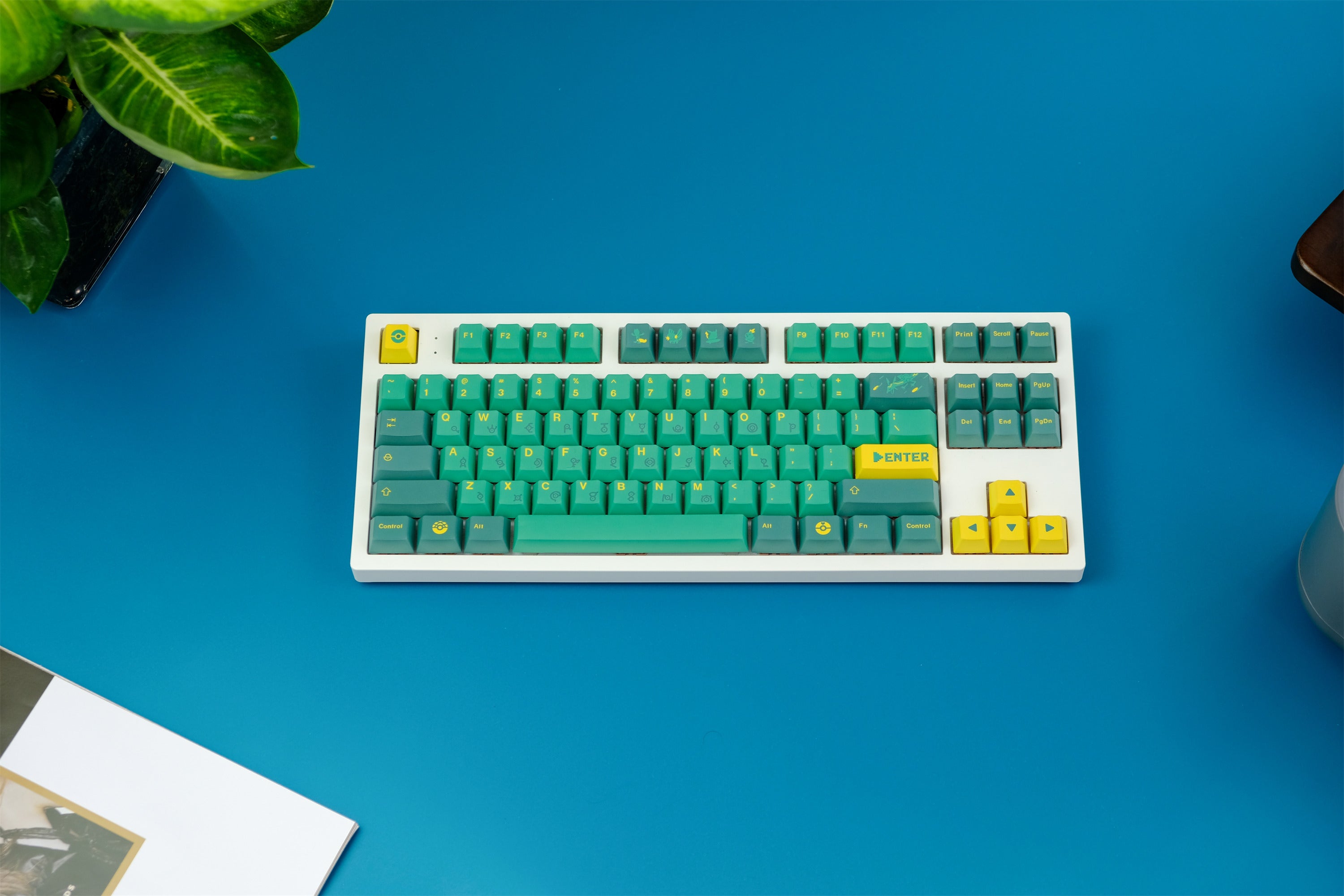 Emerald Keycaps