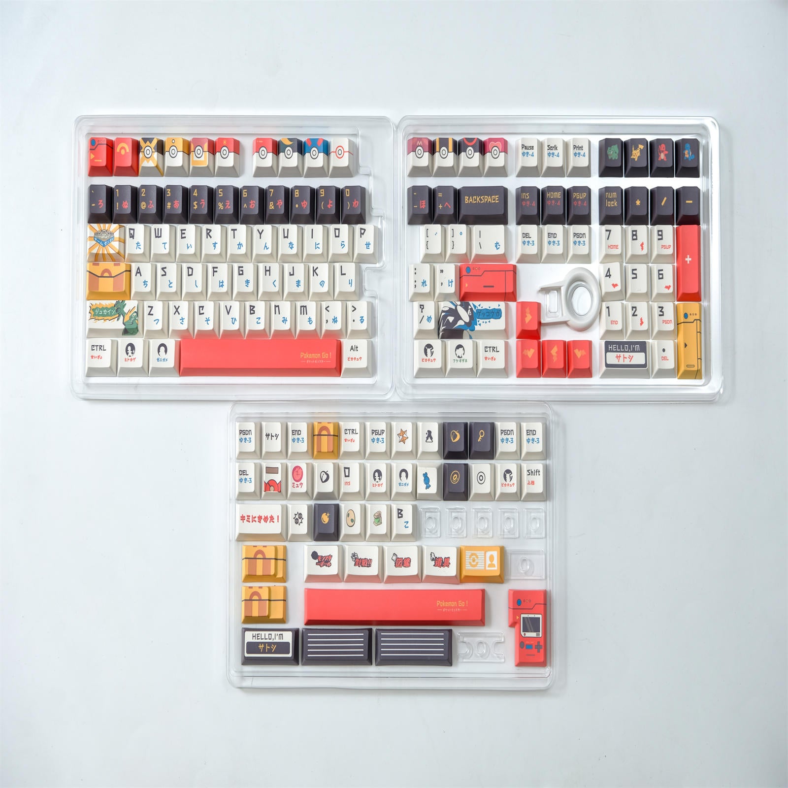 Pokémon CHERRY keycaps