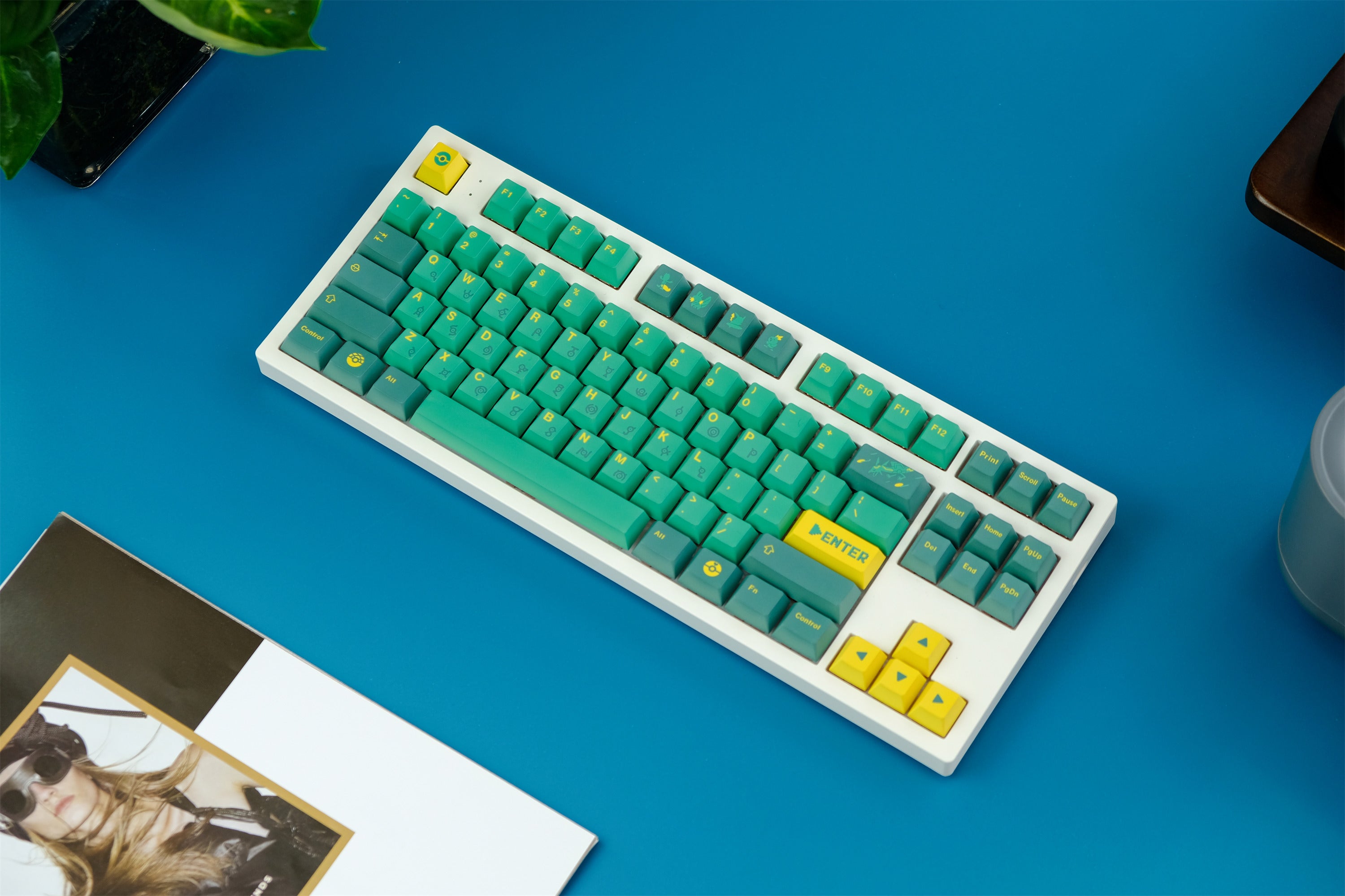 Emerald Keycaps
