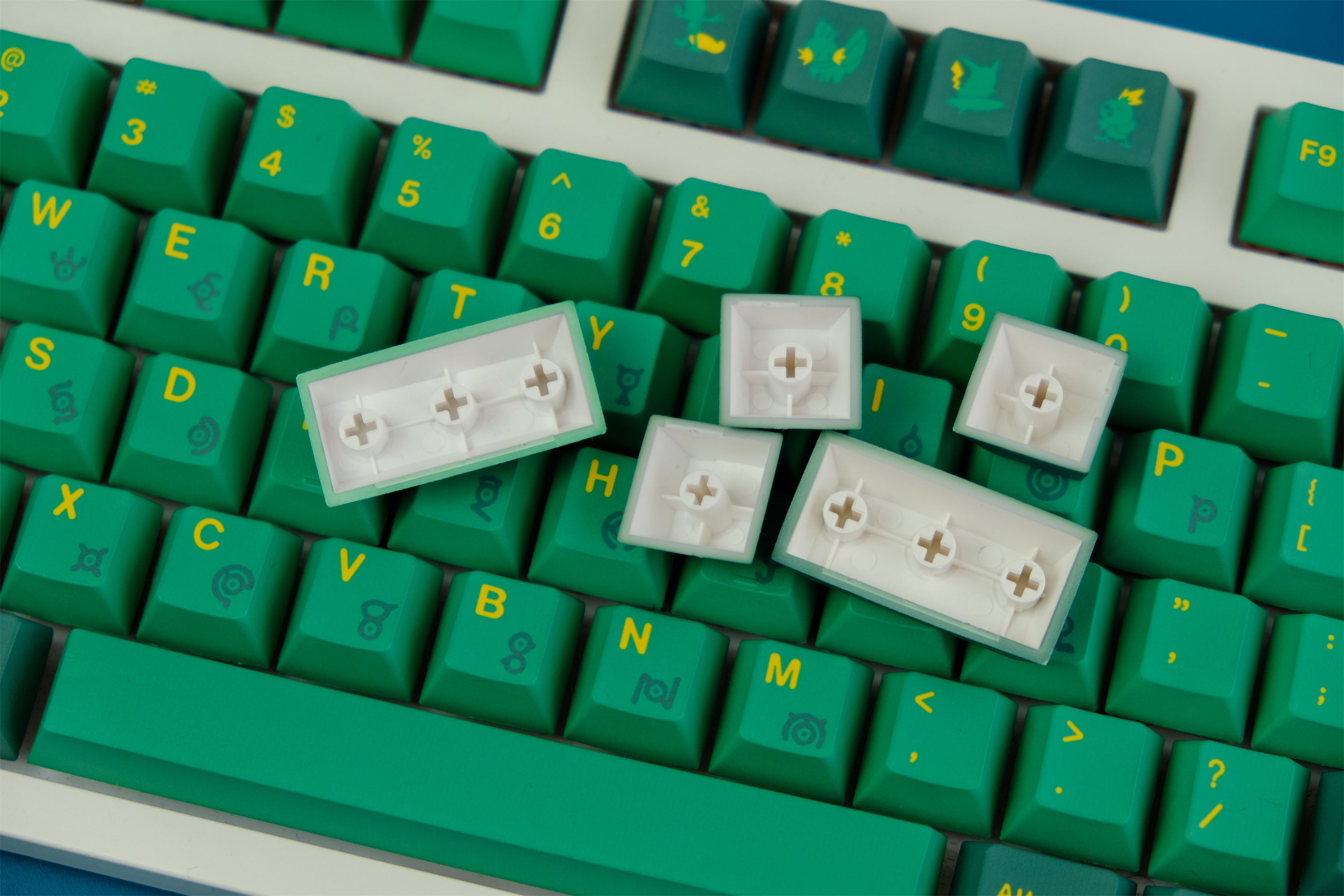 Emerald Keycaps