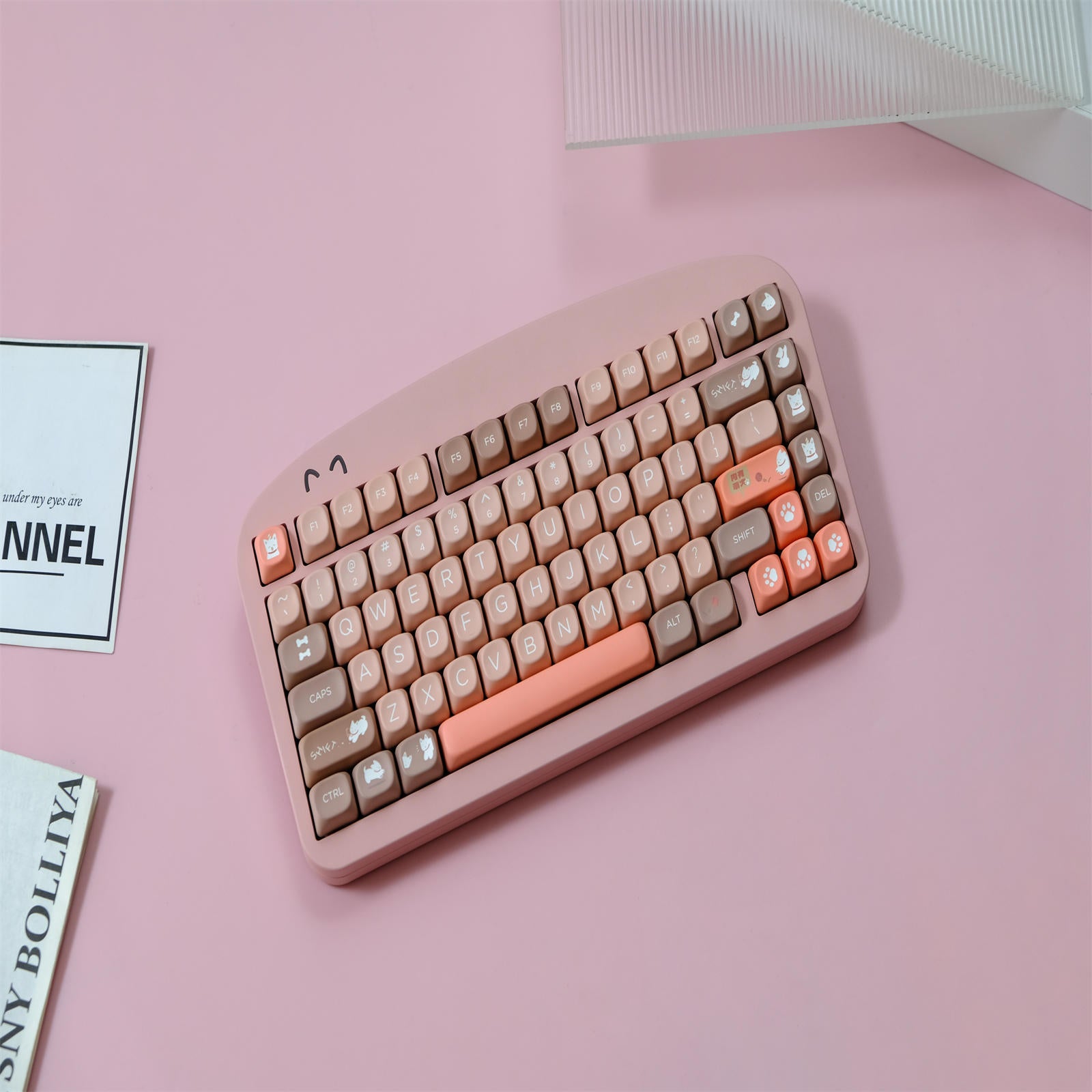 Cute Dog MOA keycaps