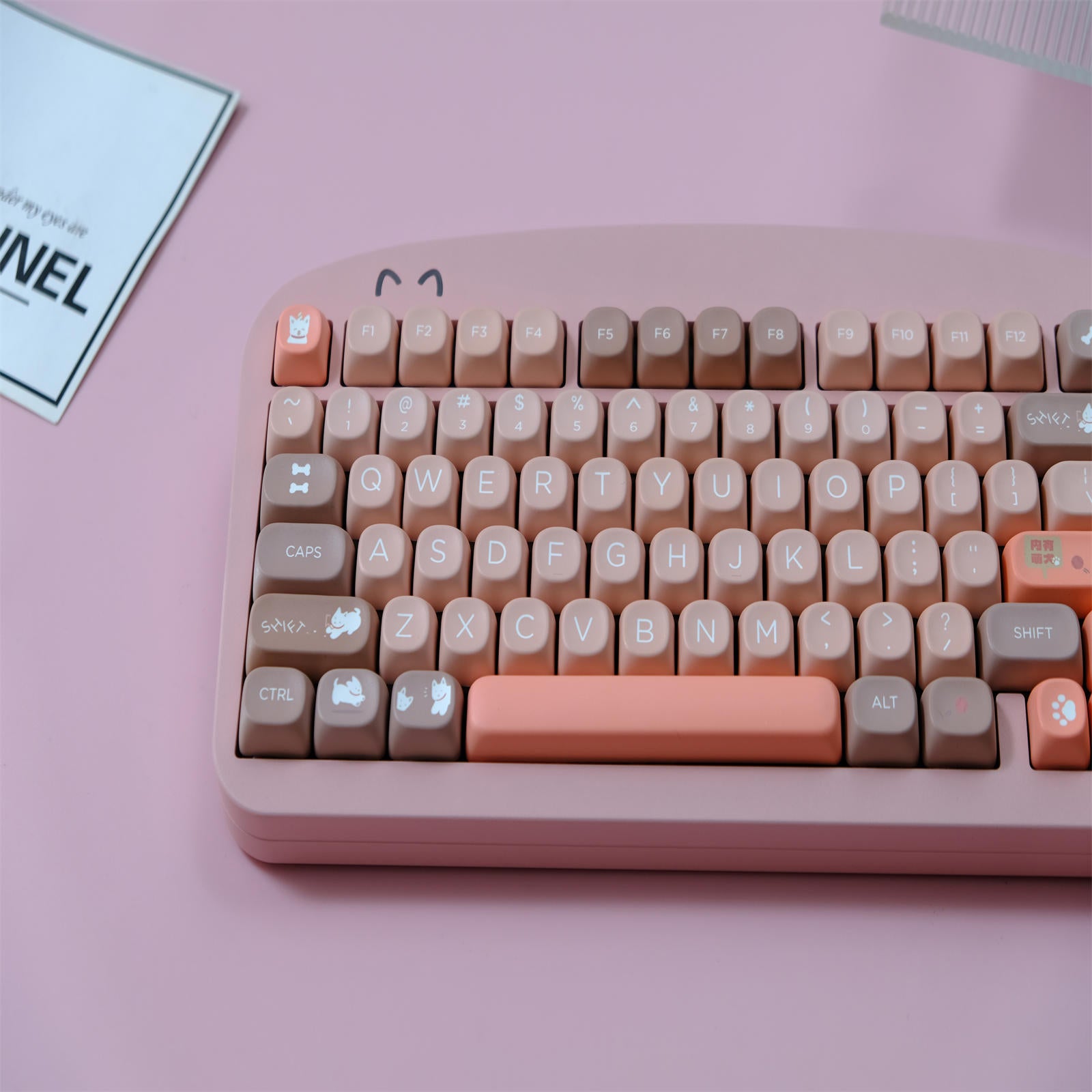 Cute Dog MOA keycaps