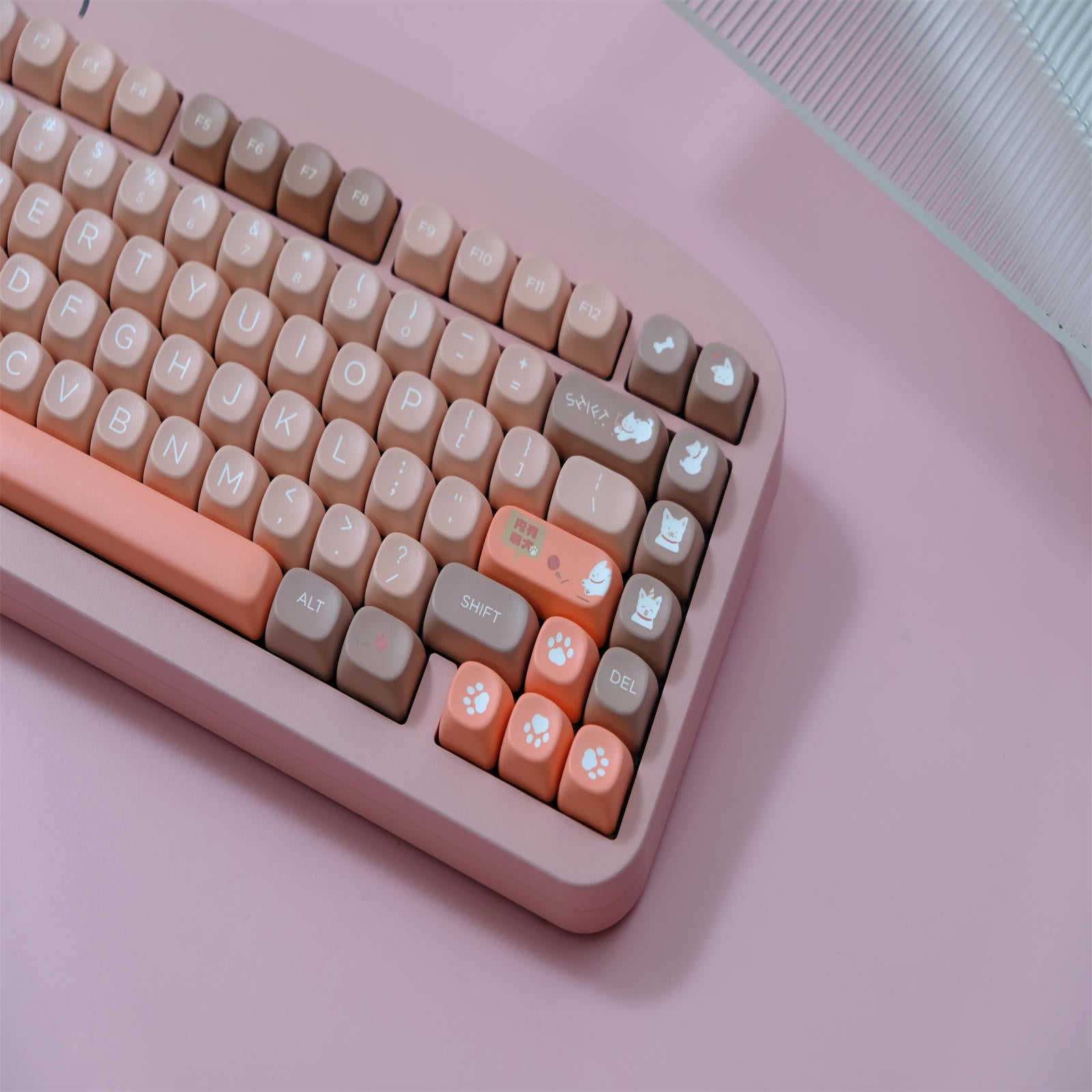Cute Dog MOA keycaps