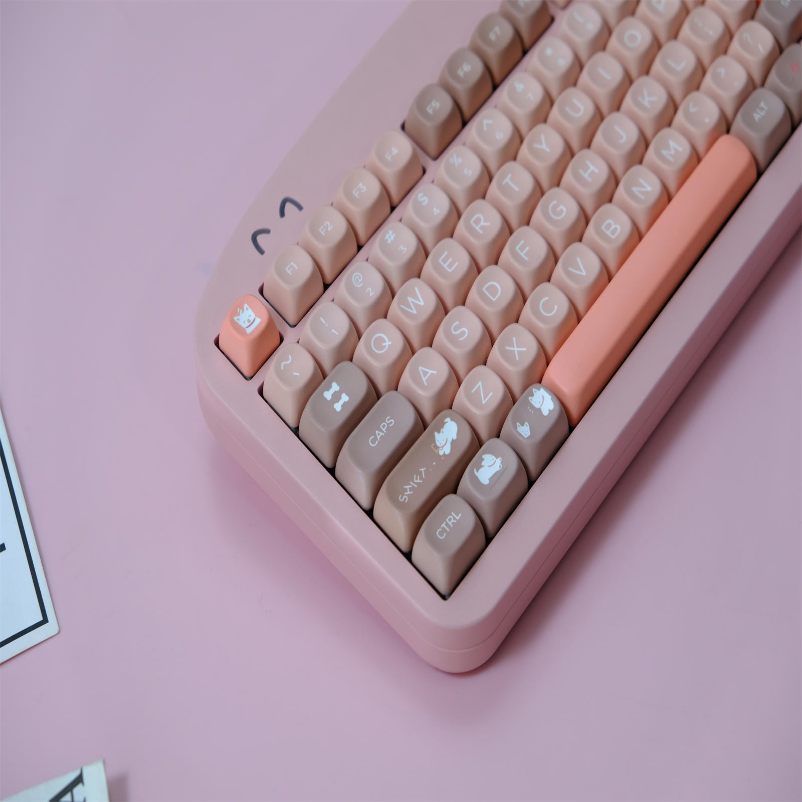 Cute Dog MOA keycaps