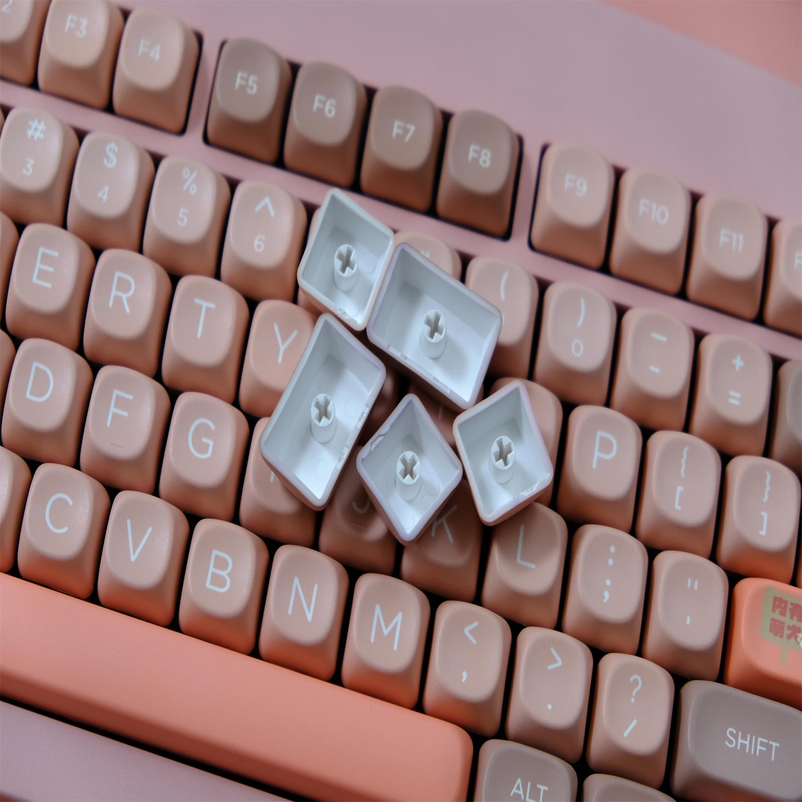 Cute Dog MOA keycaps