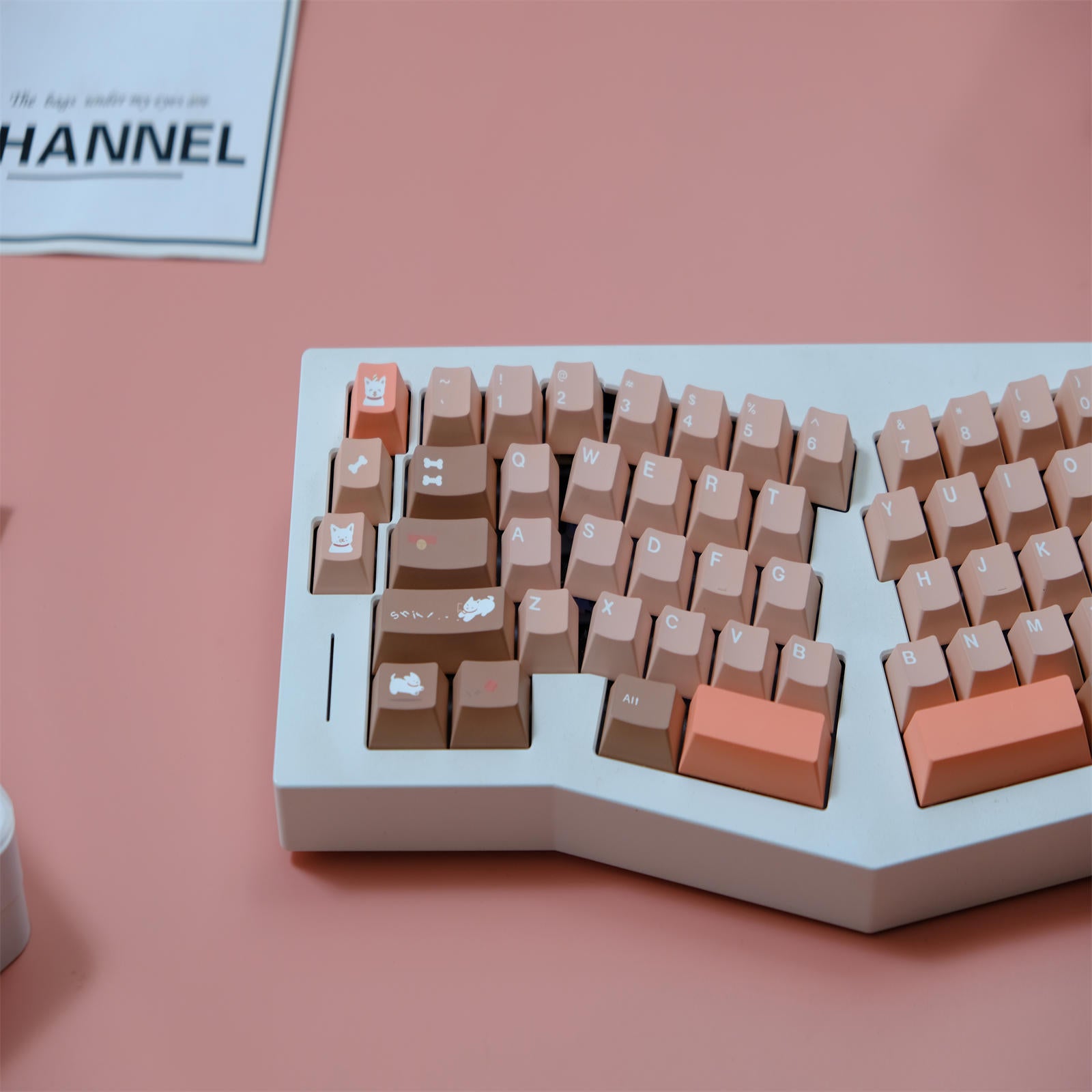 Cute Dog cherry keycaps