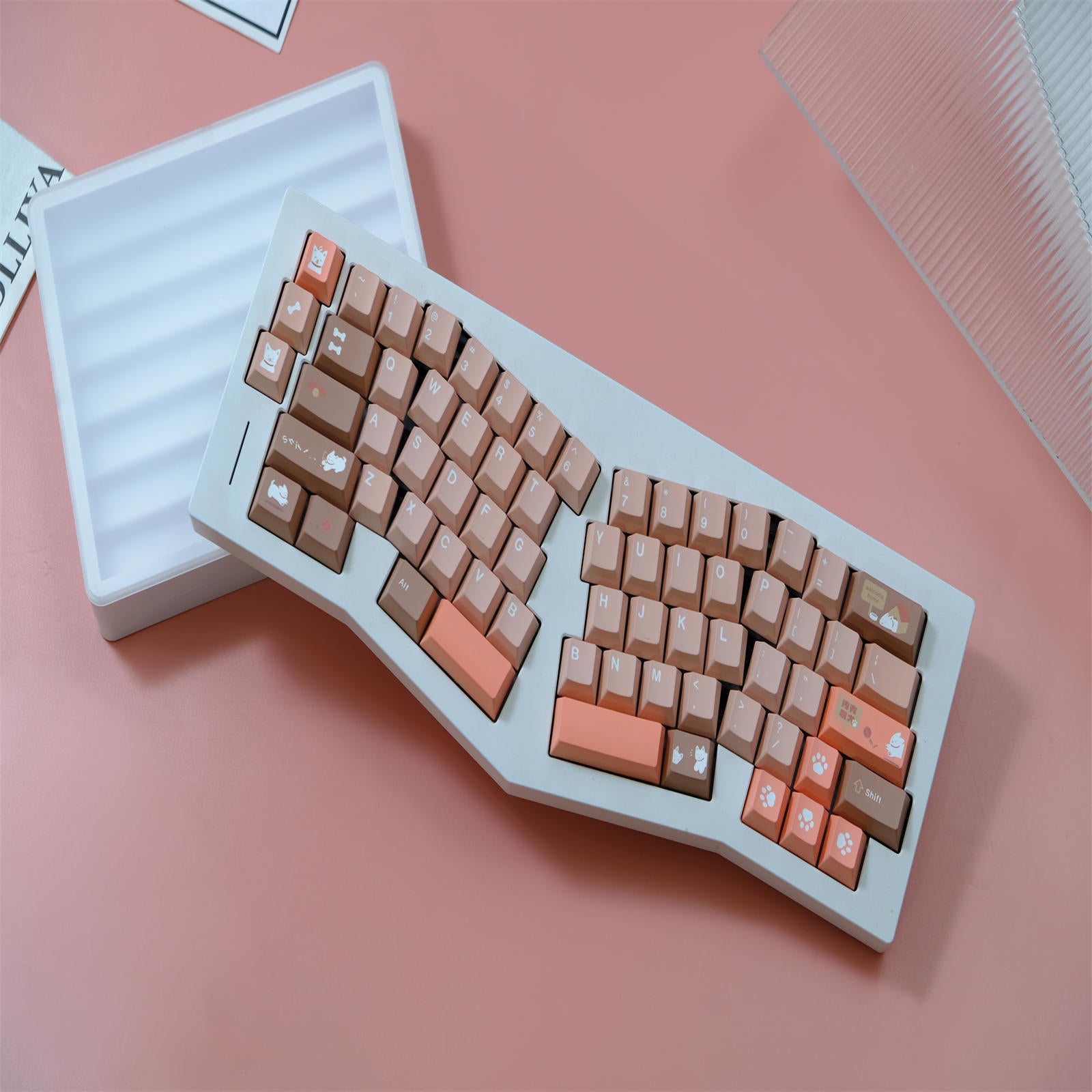 Cute Dog cherry keycaps