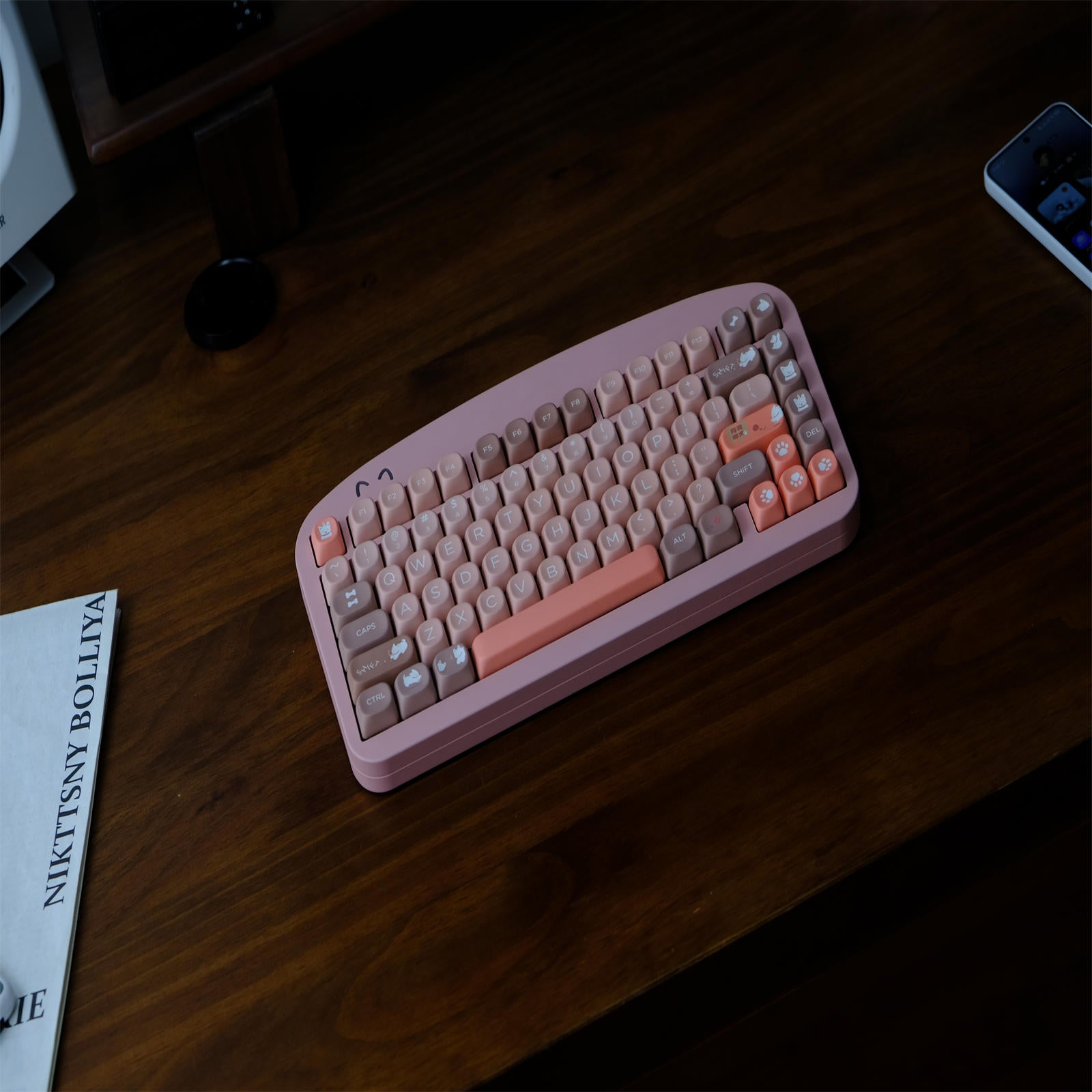 Cute Dog MOA keycaps