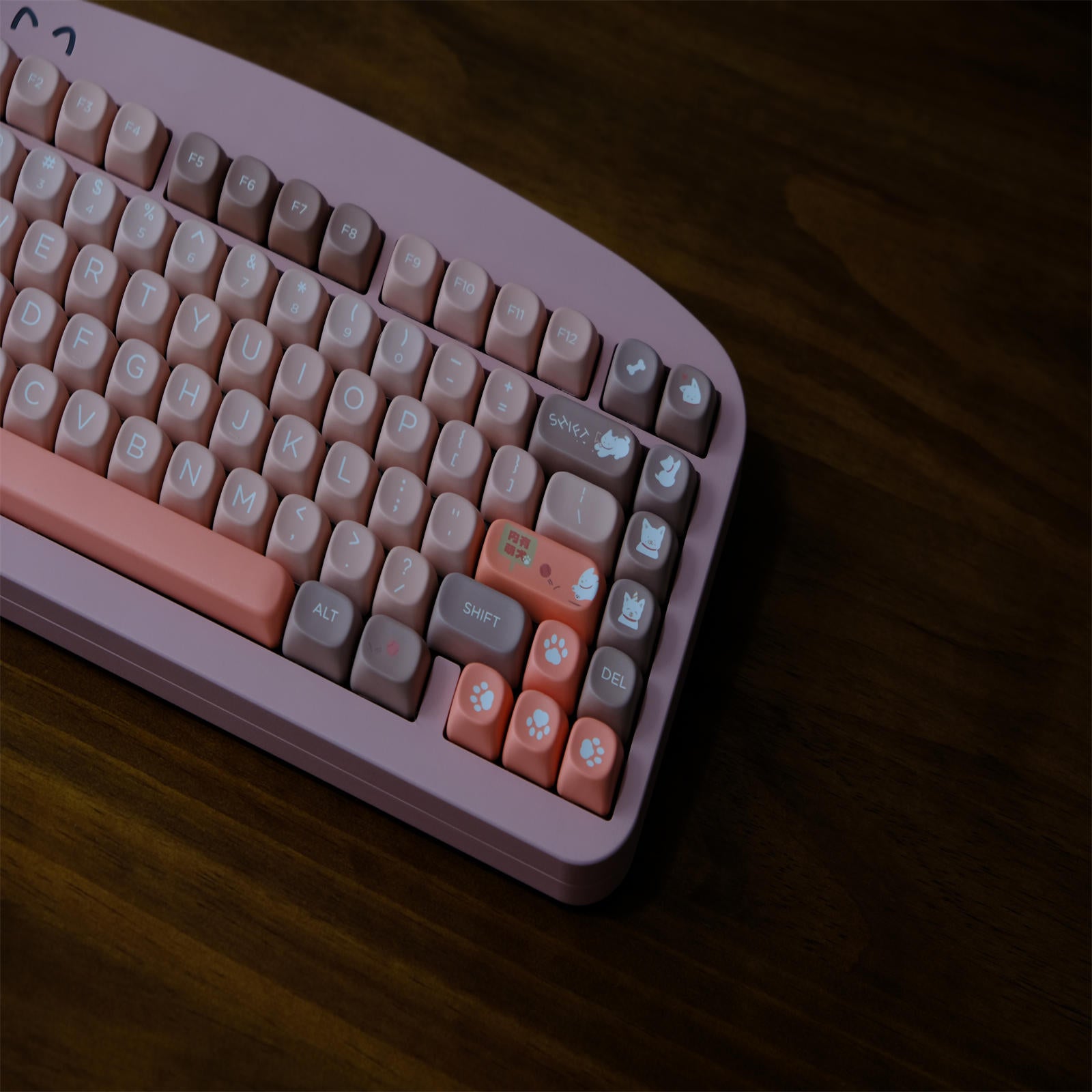 Cute Dog MOA keycaps