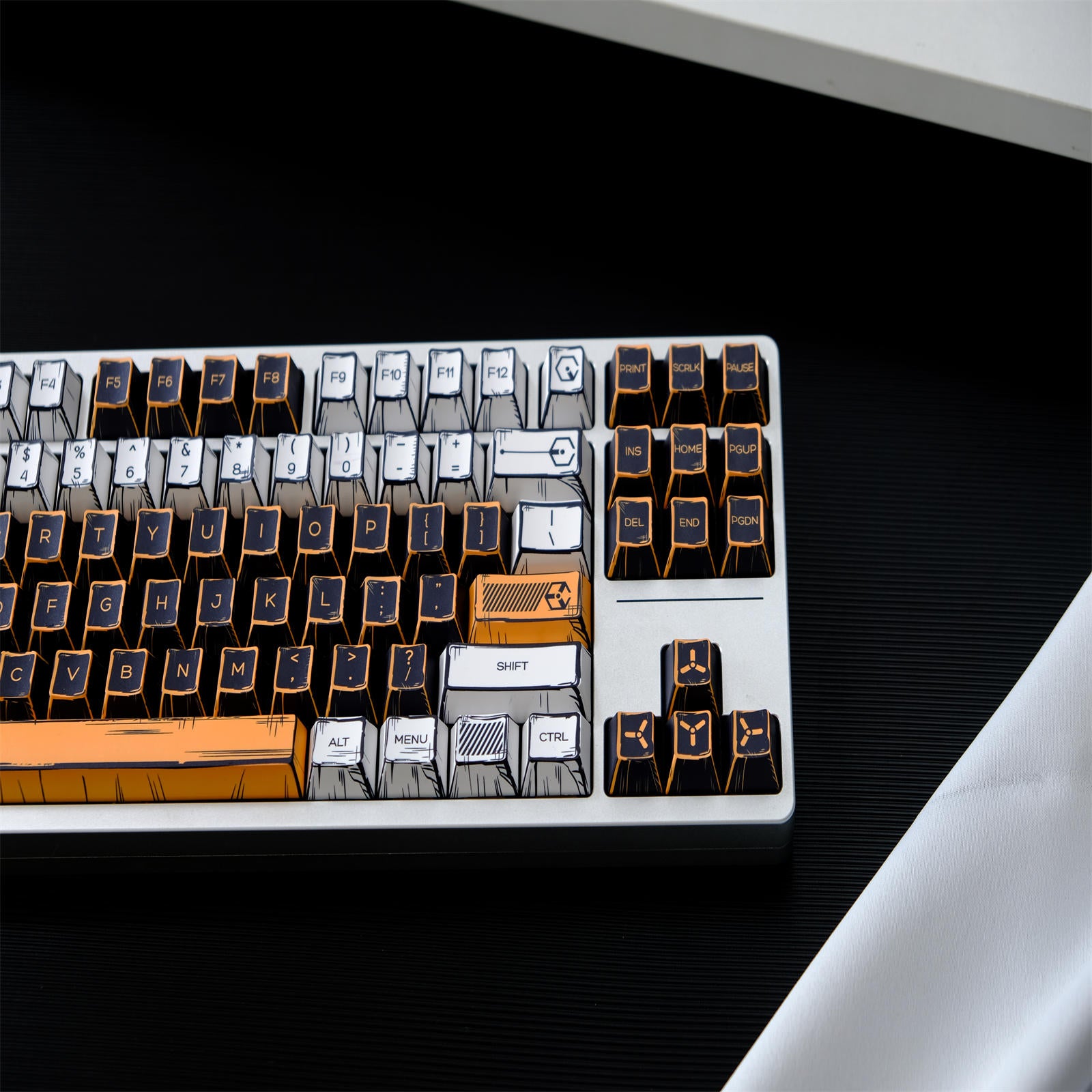 Virtual War Comic Style keycaps