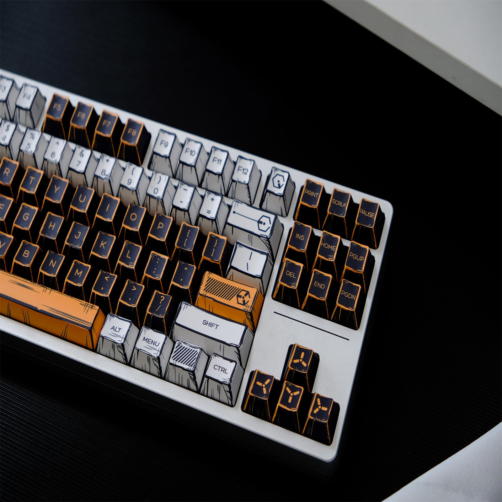 Virtual War Comic Style keycaps
