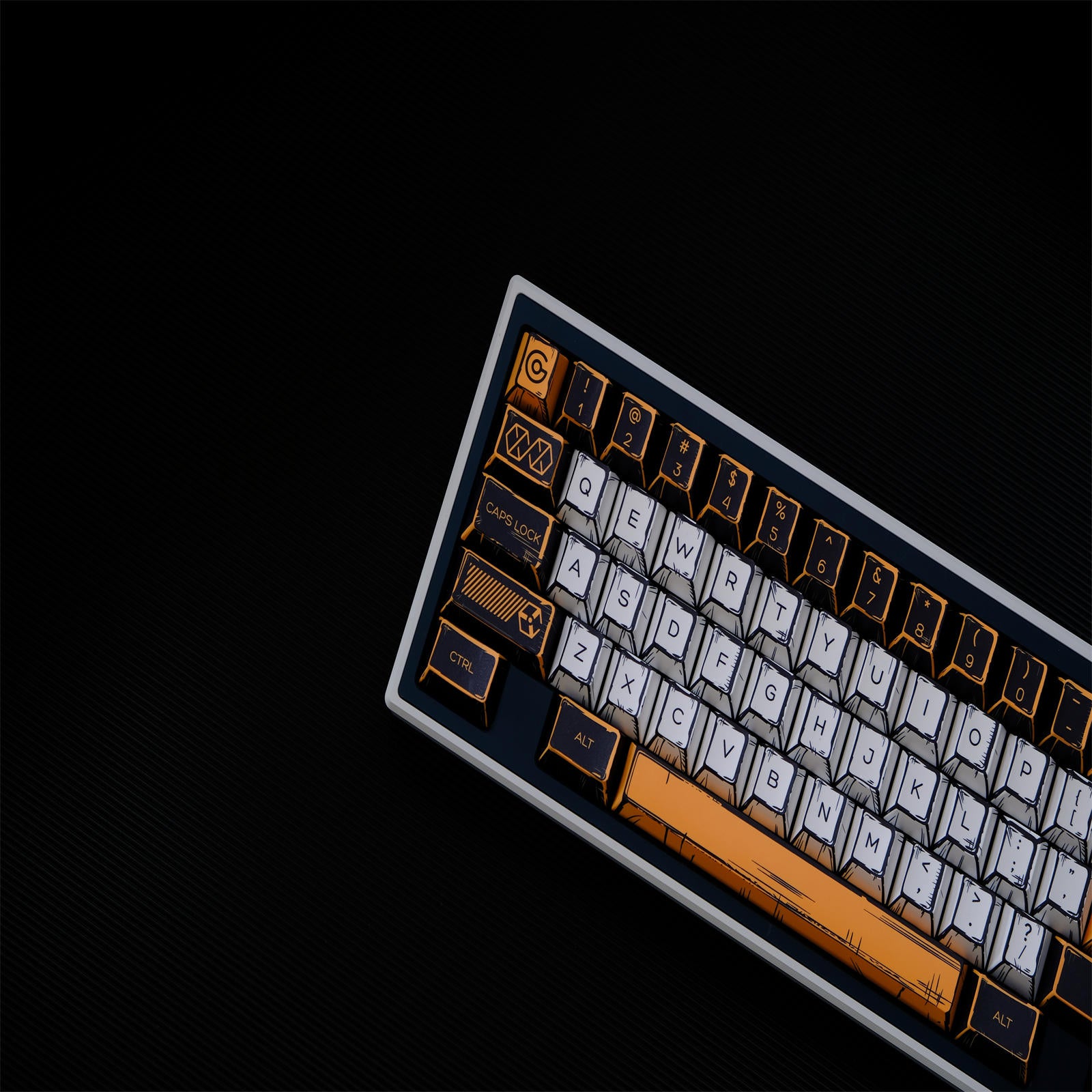 Virtual War Comic Style keycaps