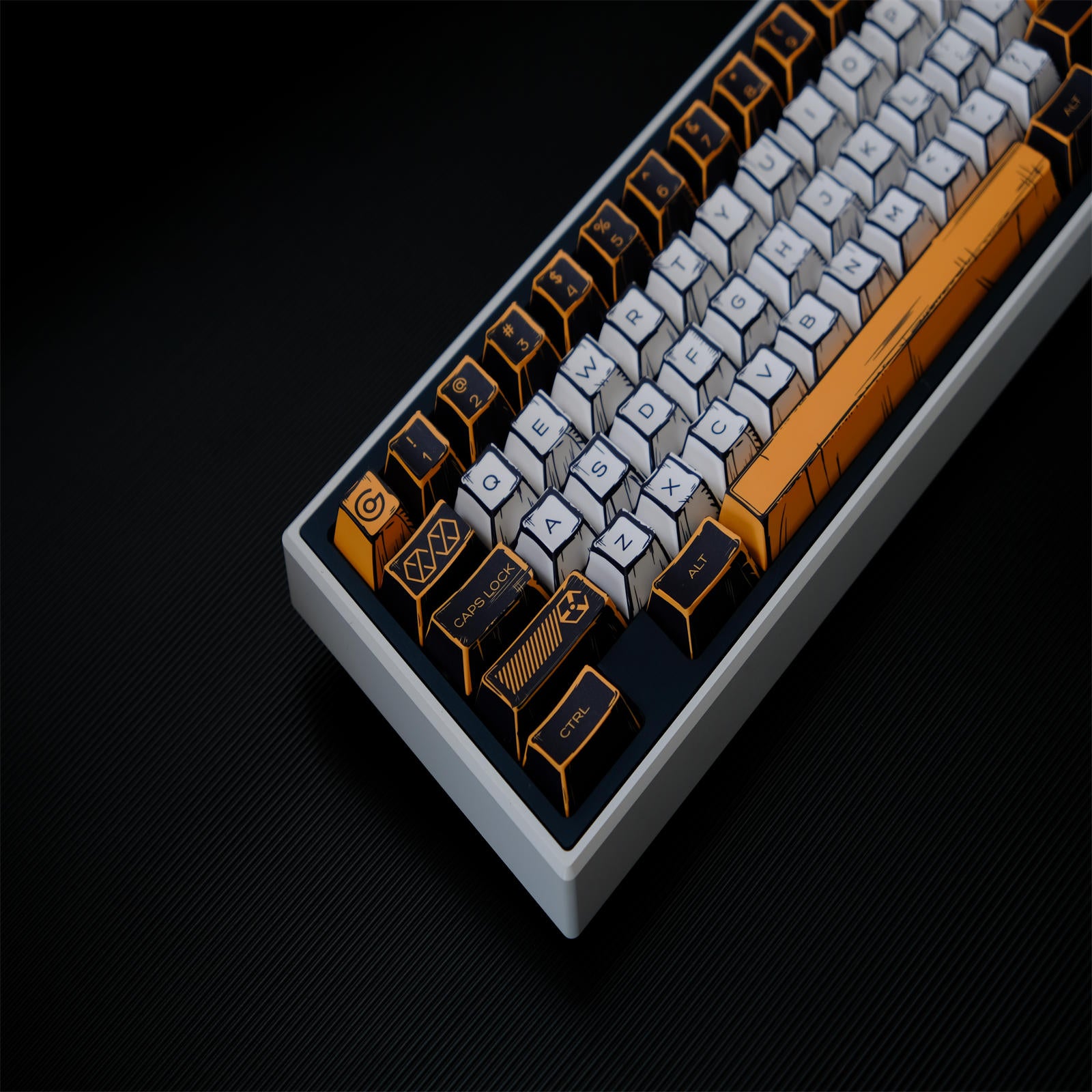 Virtual War Comic Style keycaps