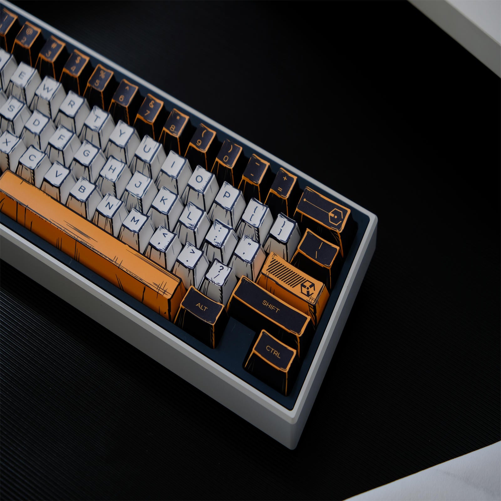 Virtual War Comic Style keycaps