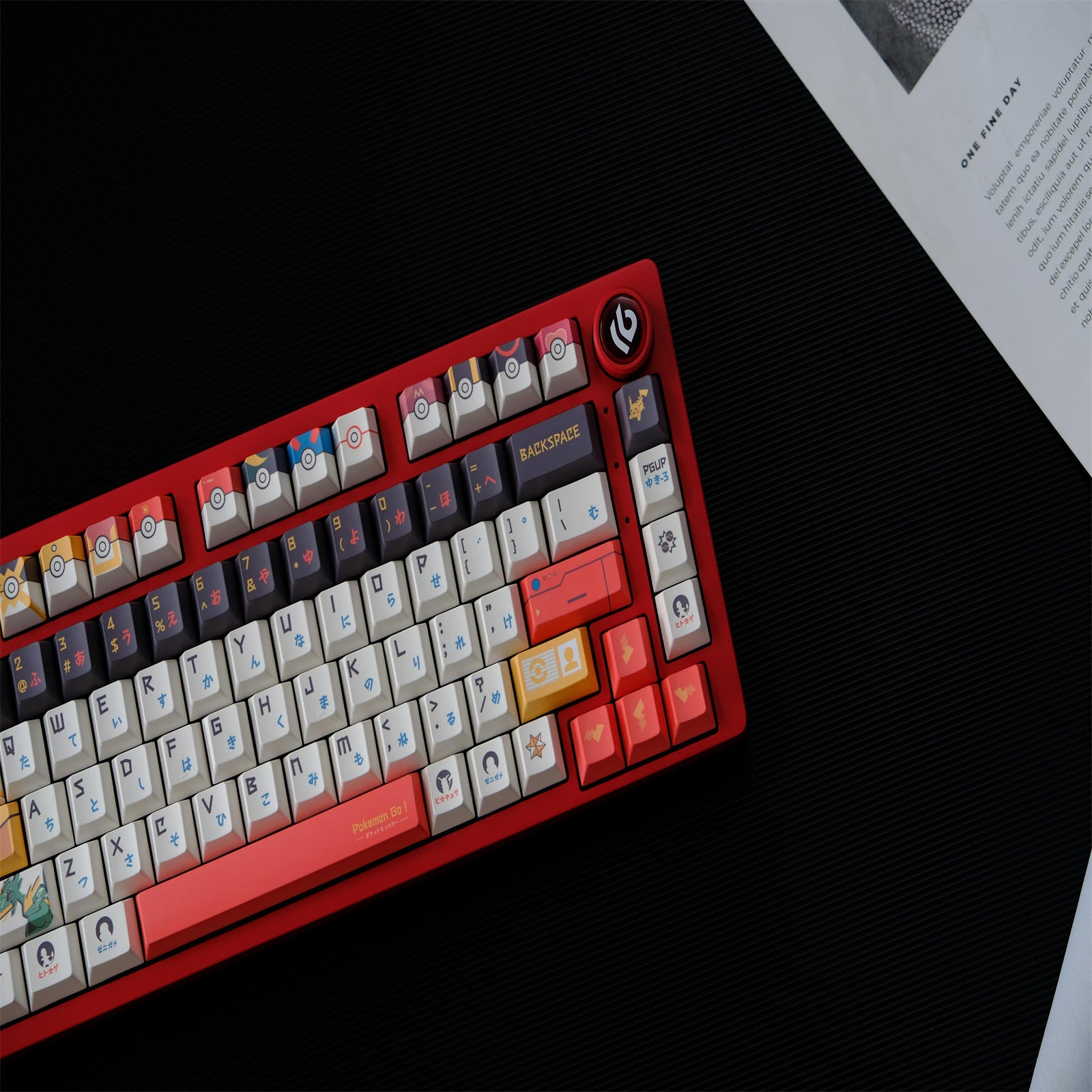 Pokémon CHERRY keycaps