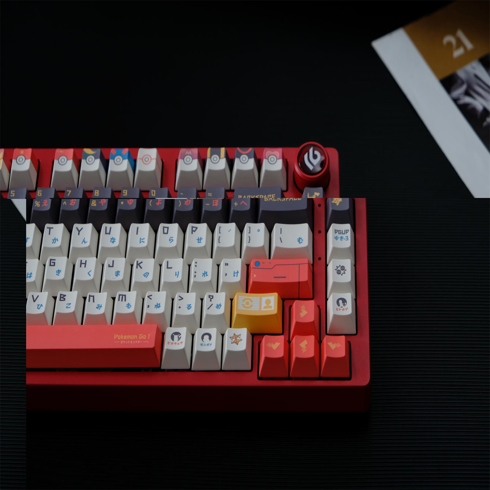 Pokémon CHERRY keycaps