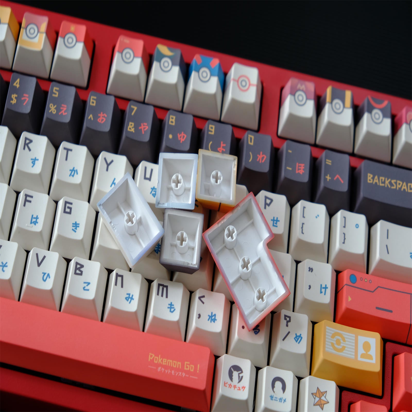 Pokémon CHERRY keycaps