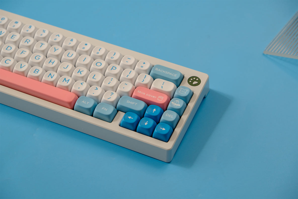 Keyboard Toffee Toffee Keycaps 132 Keys PBT Material MOA Profile DYE-SUB Customized ...
