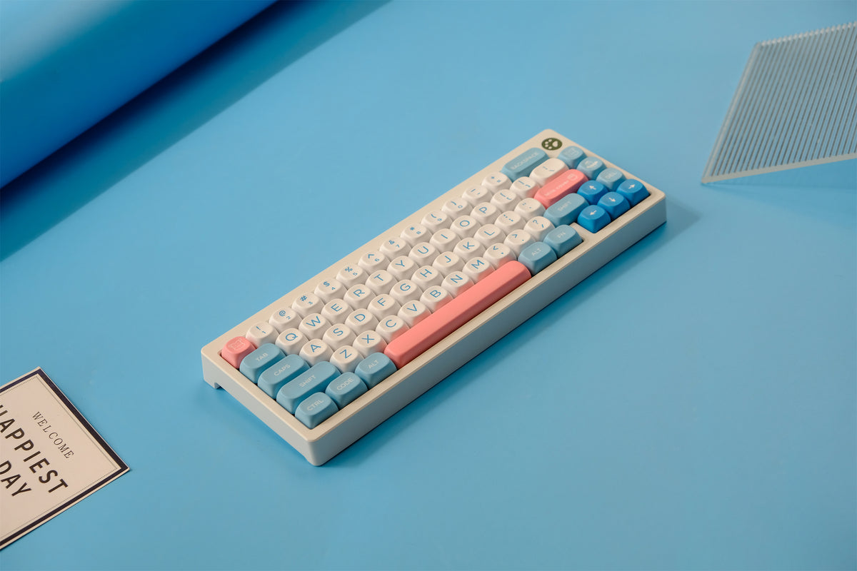 Keyboard Toffee Toffee Keycaps 132 Keys PBT Material MOA Profile DYE-SUB Customized ...