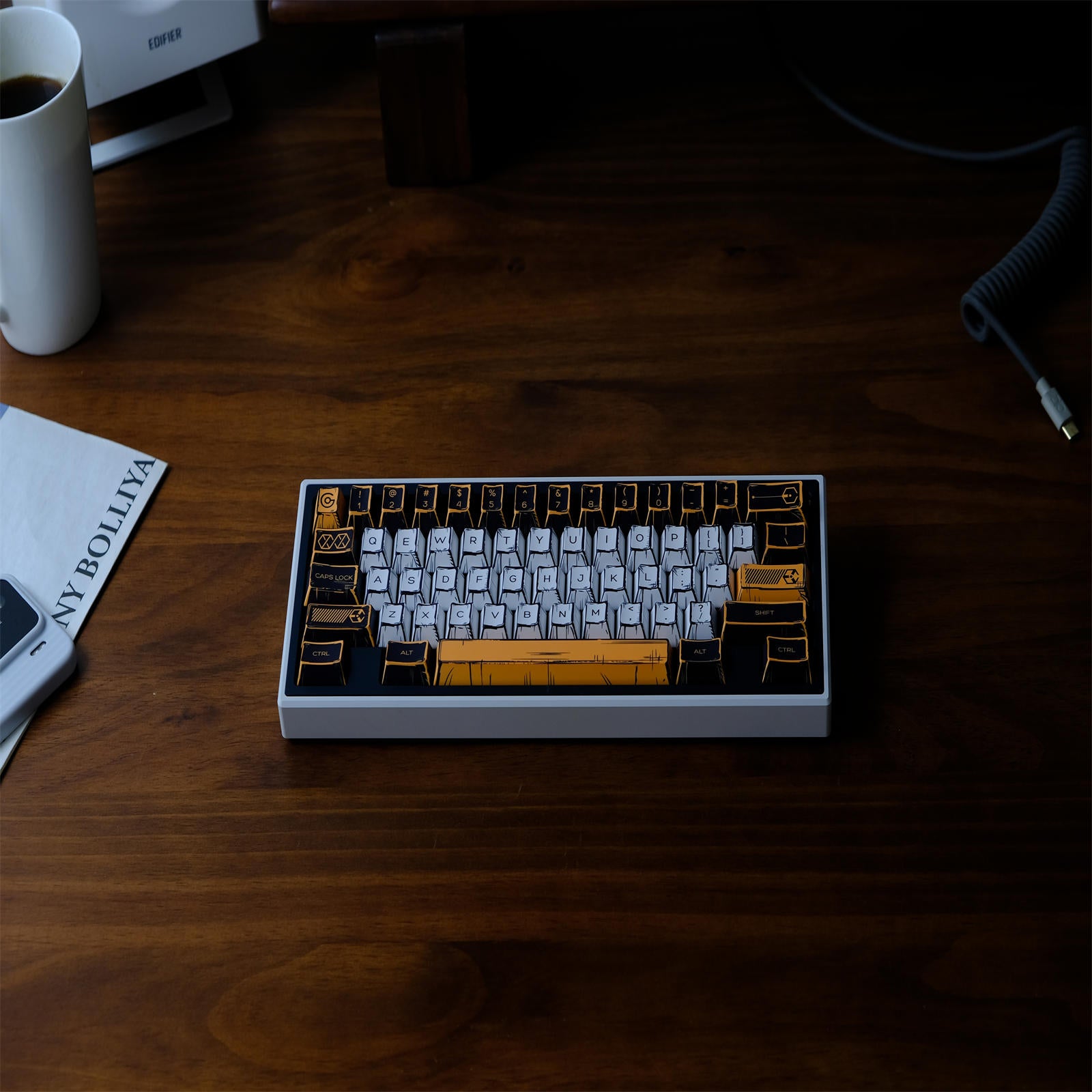 Virtual War Comic Style keycaps