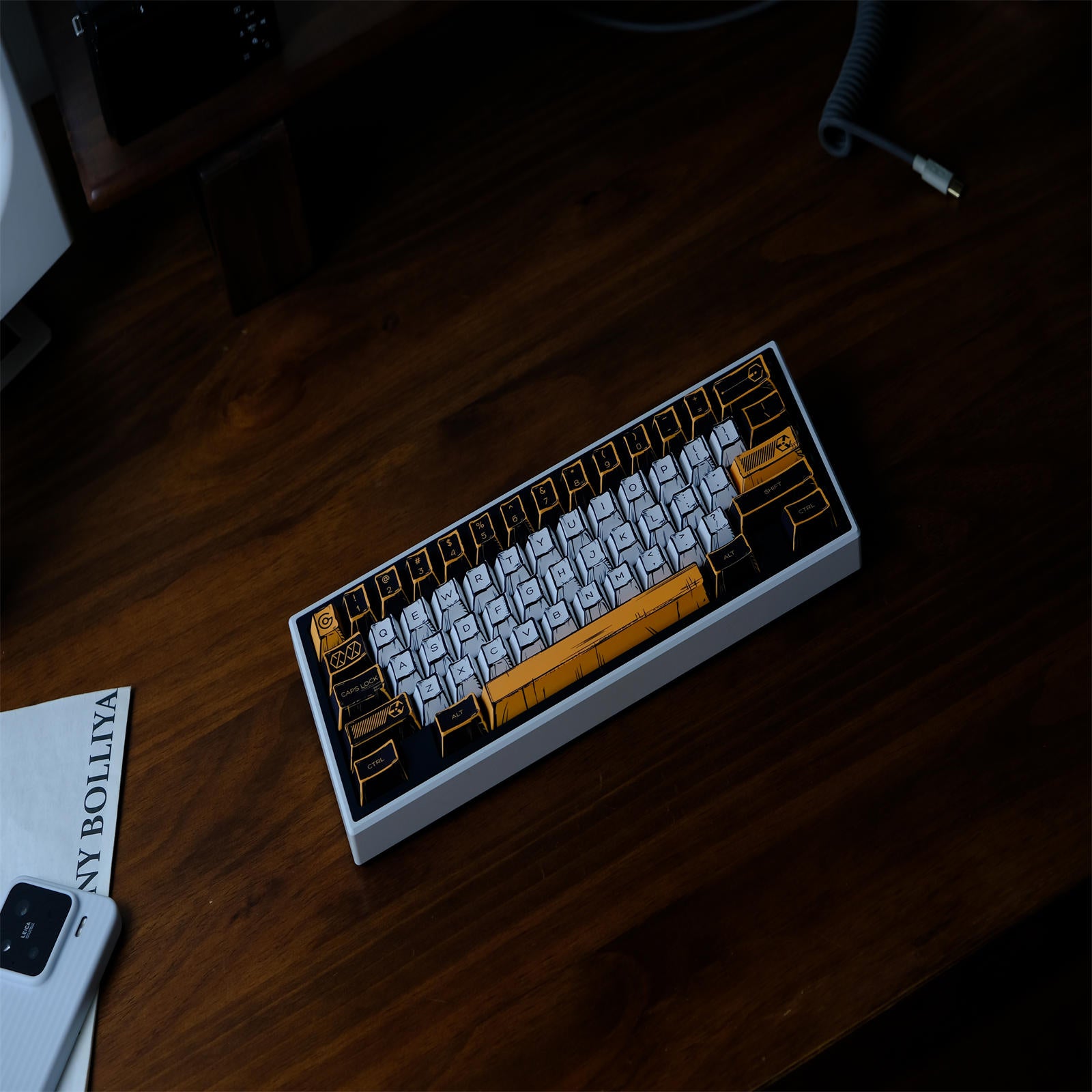 Virtual War Comic Style keycaps