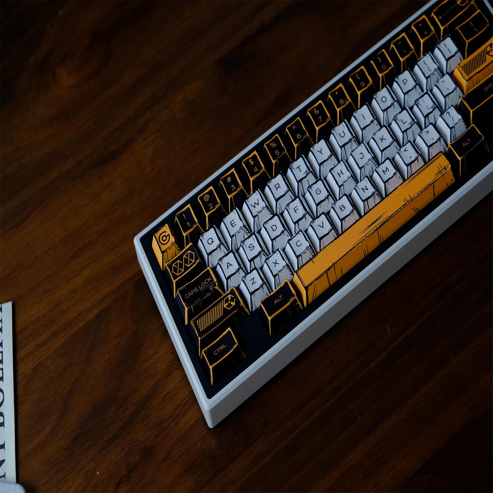 Virtual War Comic Style keycaps