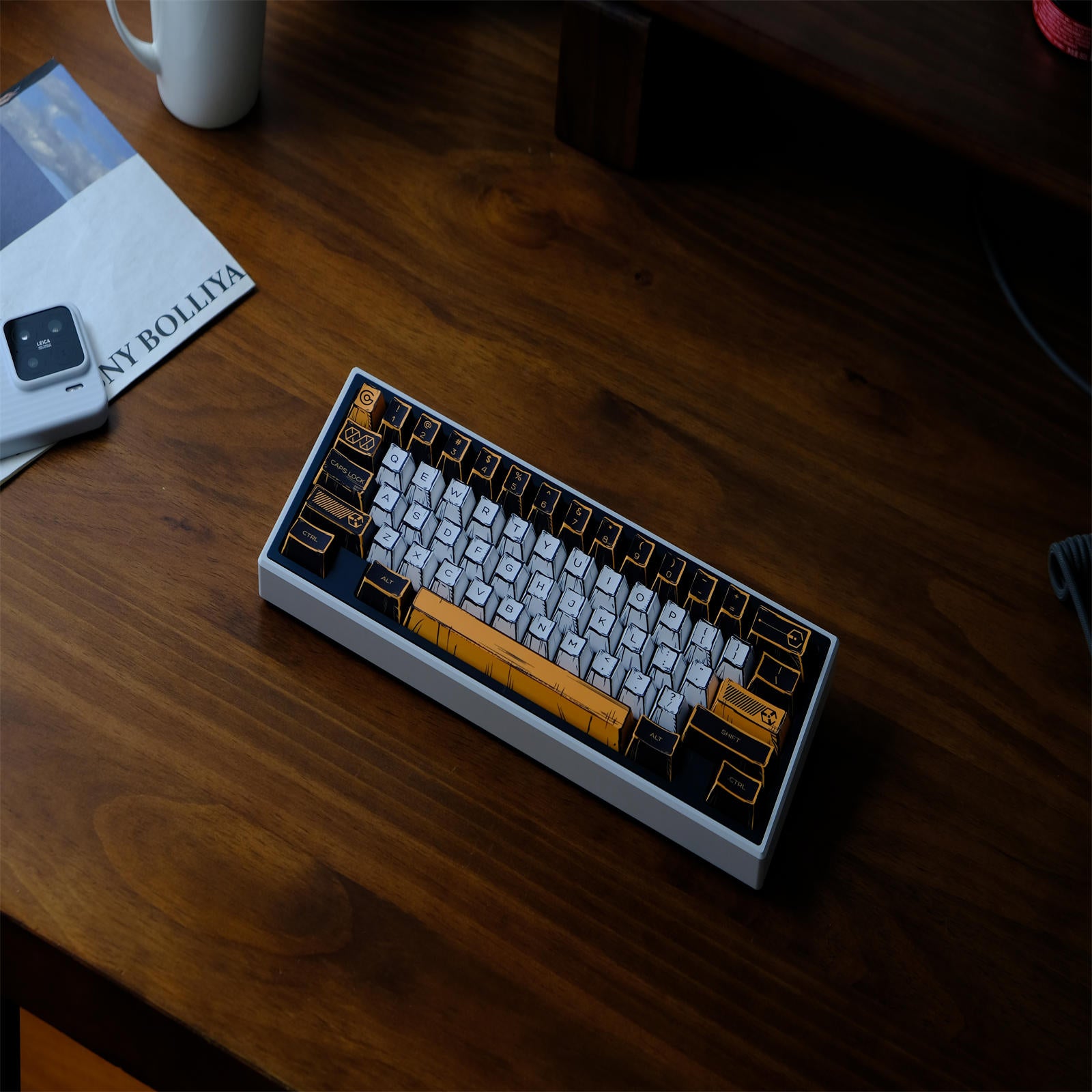 Virtual War Comic Style keycaps