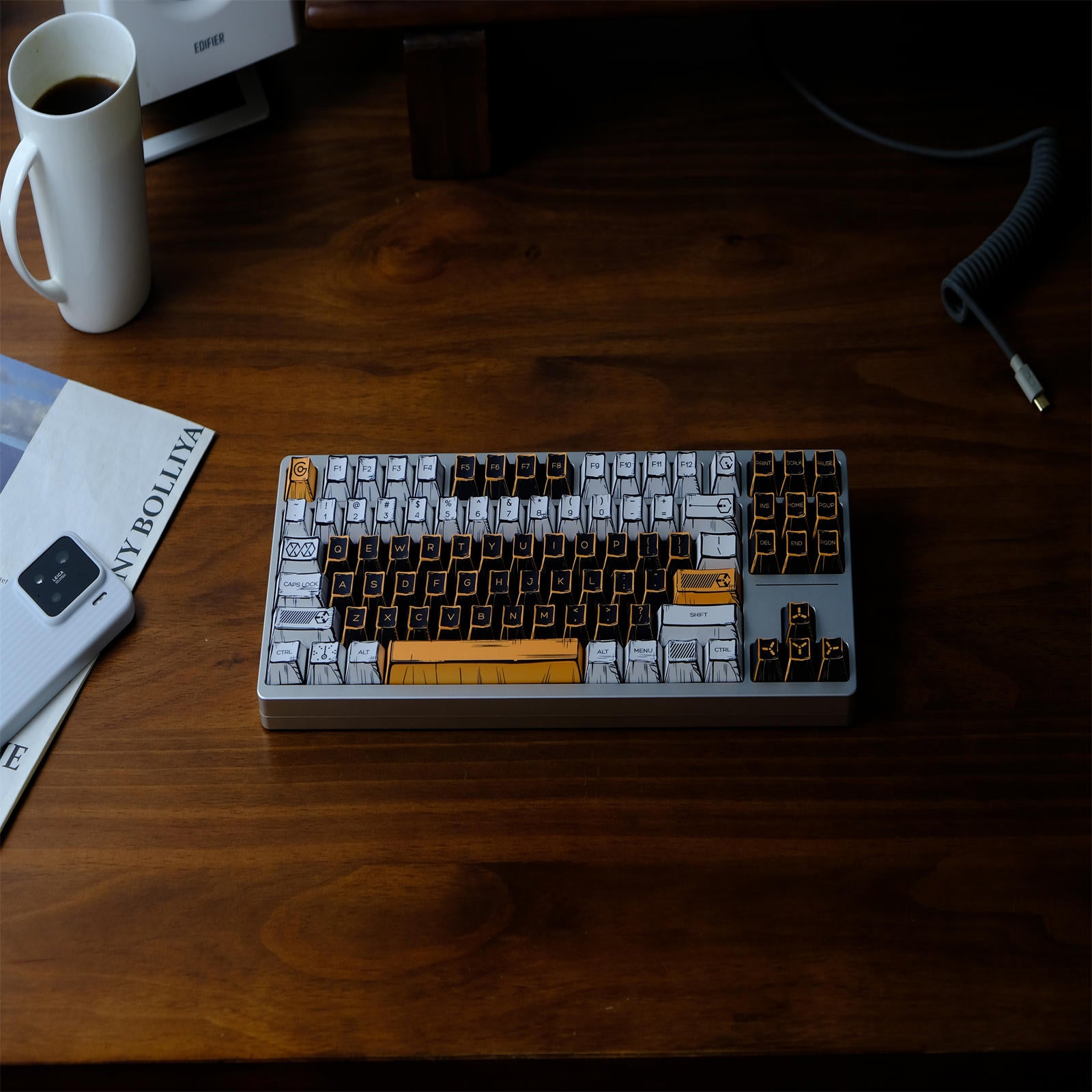 Virtual War Comic Style keycaps