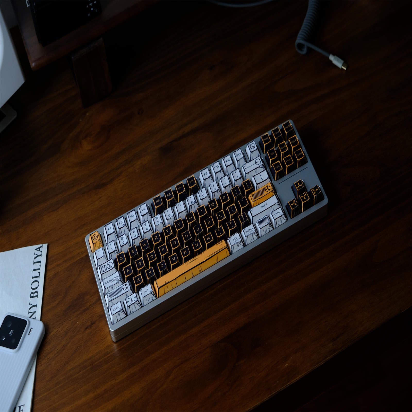 Virtual War Comic Style keycaps