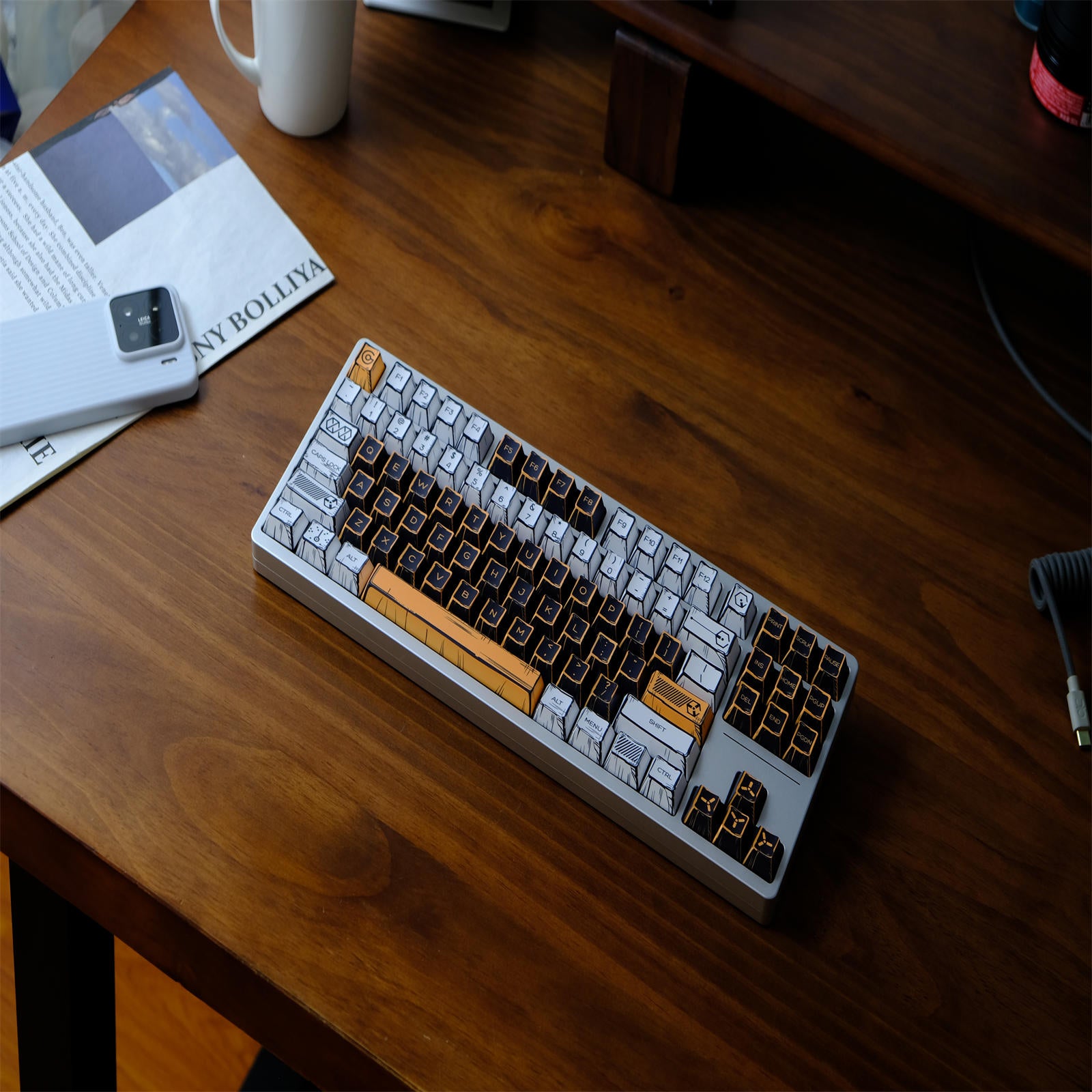 Virtual War Comic Style keycaps